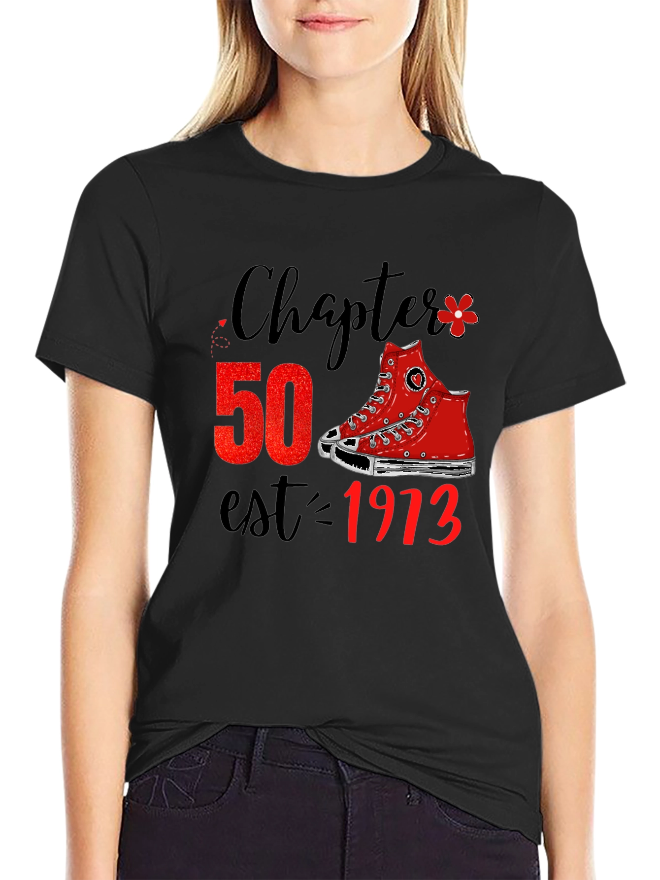 Chapter 50 Est. 1973 Sneaker Graphic T-Shirt
