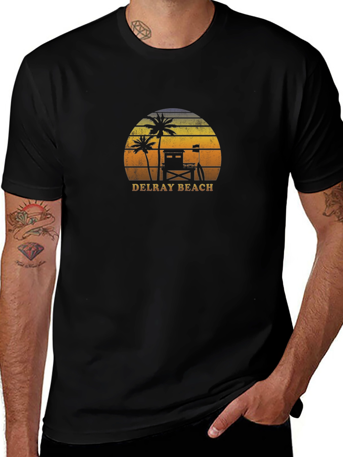 Delray Beach Sunset T-Shirt