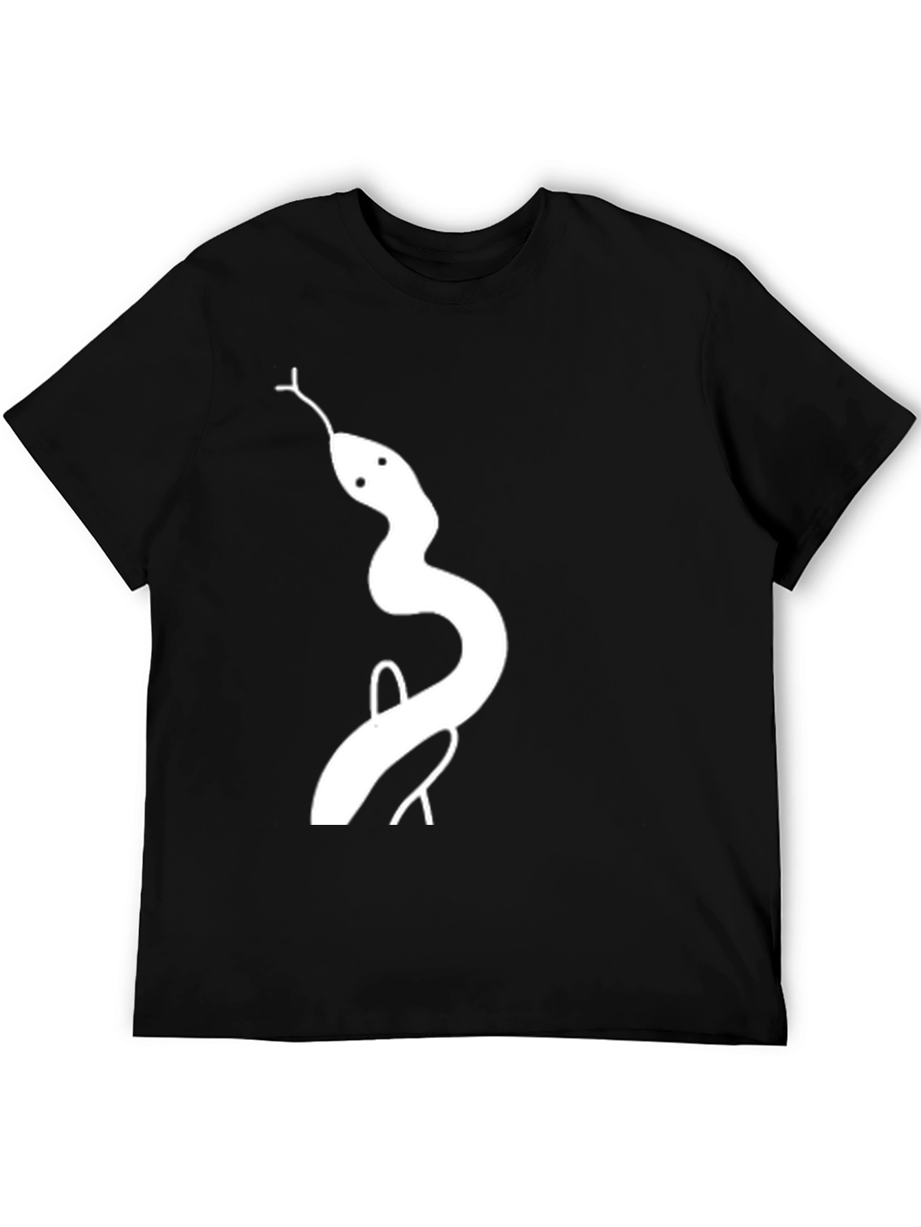 Snake Graphic Tee - Mens Black T-Shirt