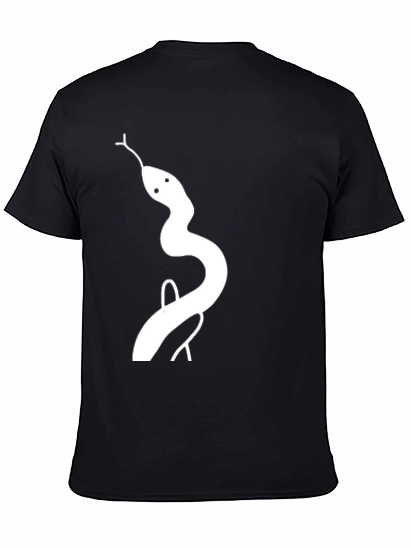 Snake Graphic Tee - Mens Black T-Shirt