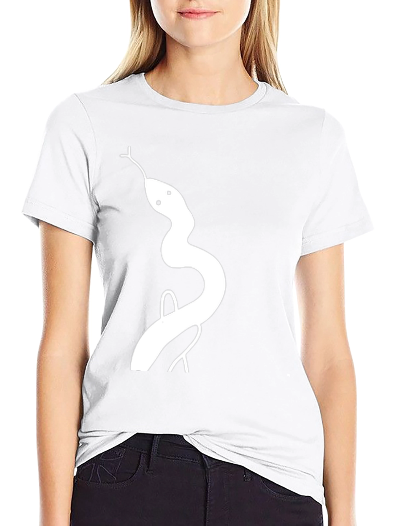 Snake Graphic Tee - Mens Black T-Shirt