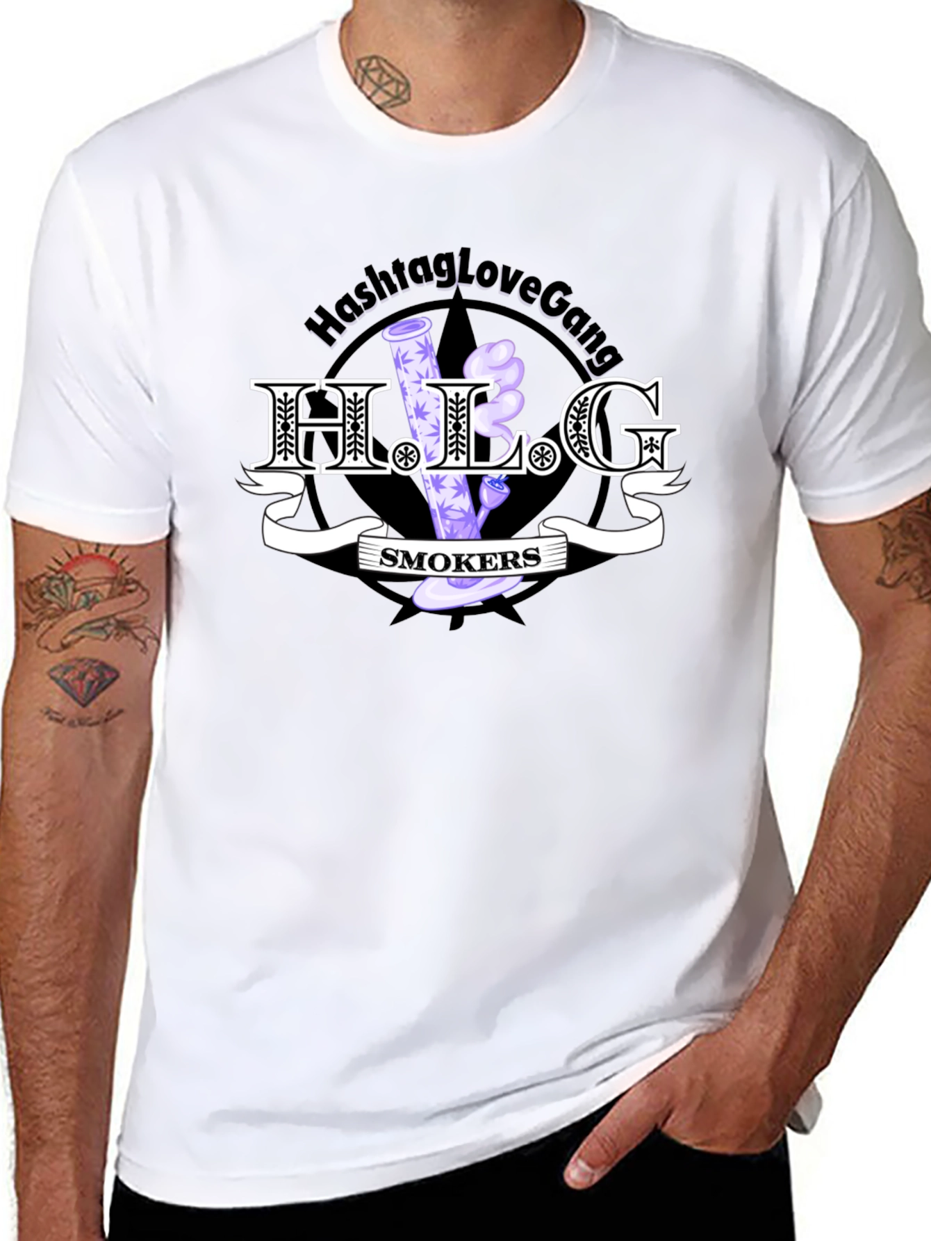 HashtagLoveGang Smokers Tee
