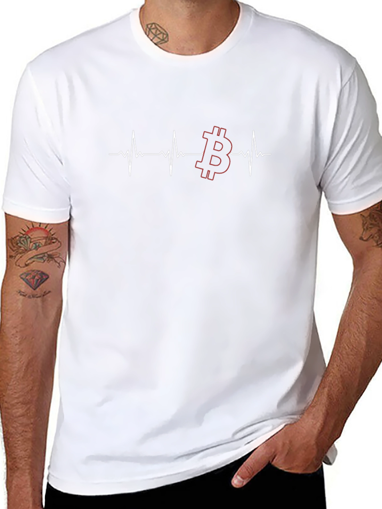 Bitcoin Heartbeat T-Shirt