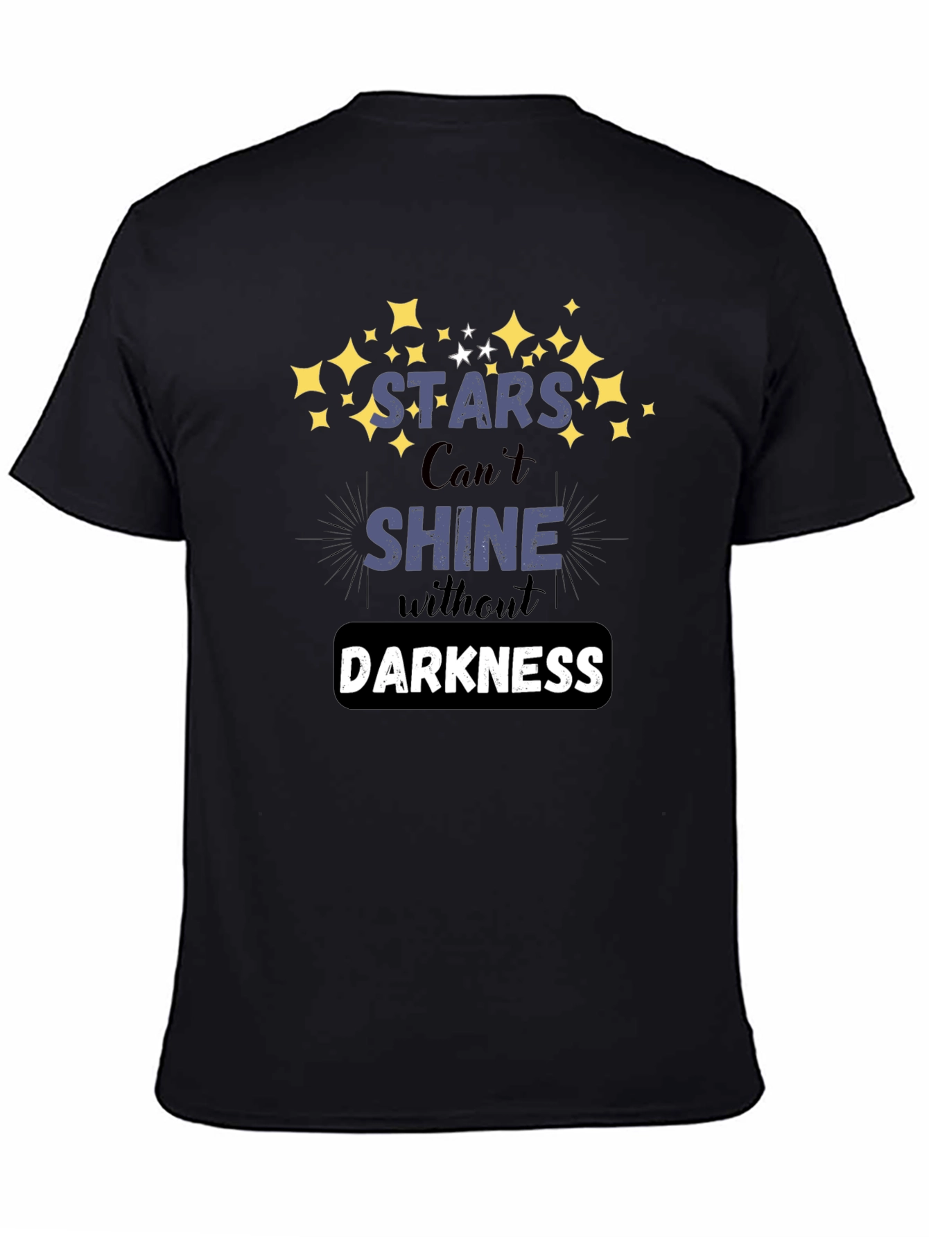 Stars Shine Darkness Graphic T-Shirt