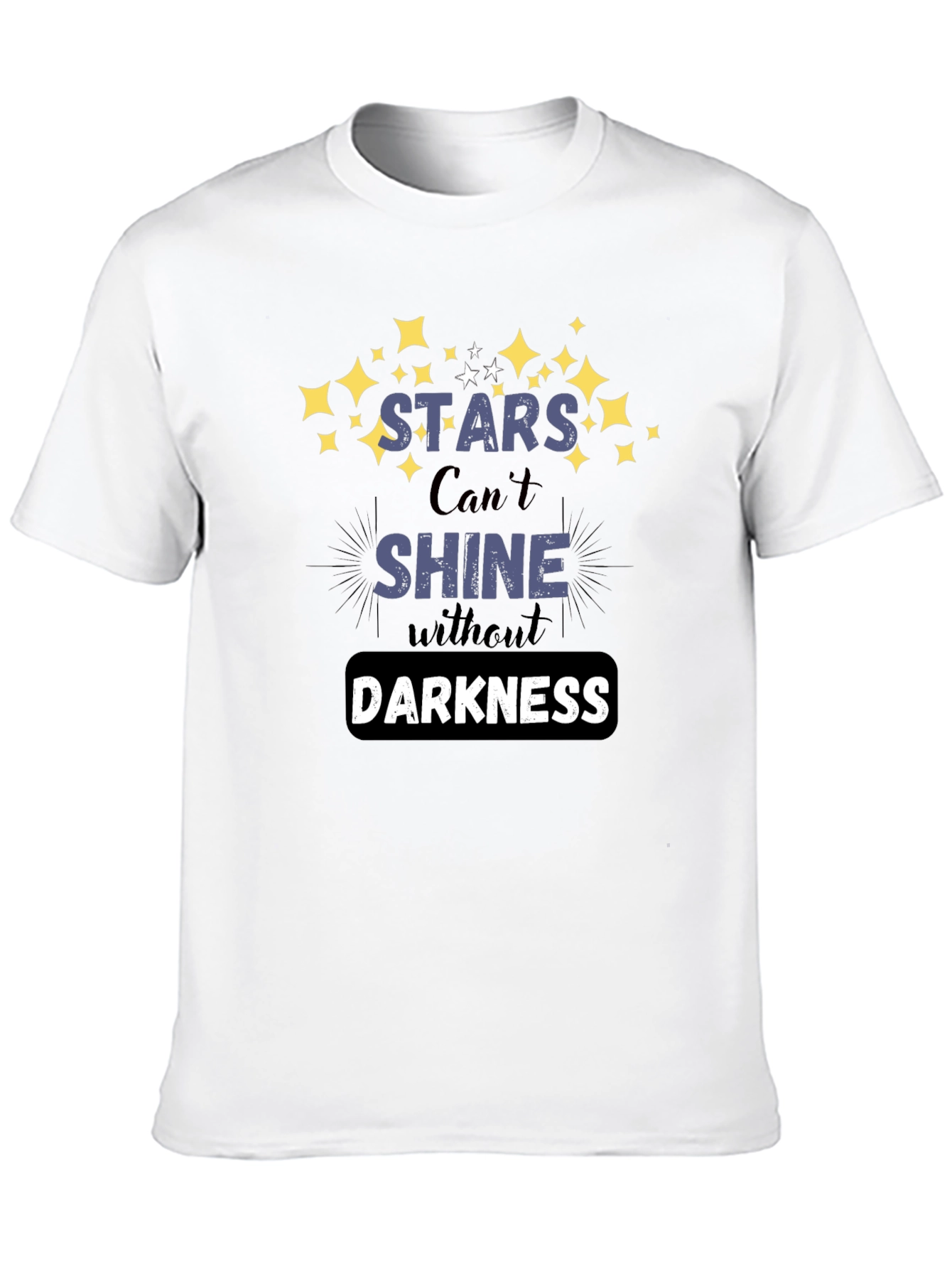 Stars Shine Darkness Graphic T-Shirt