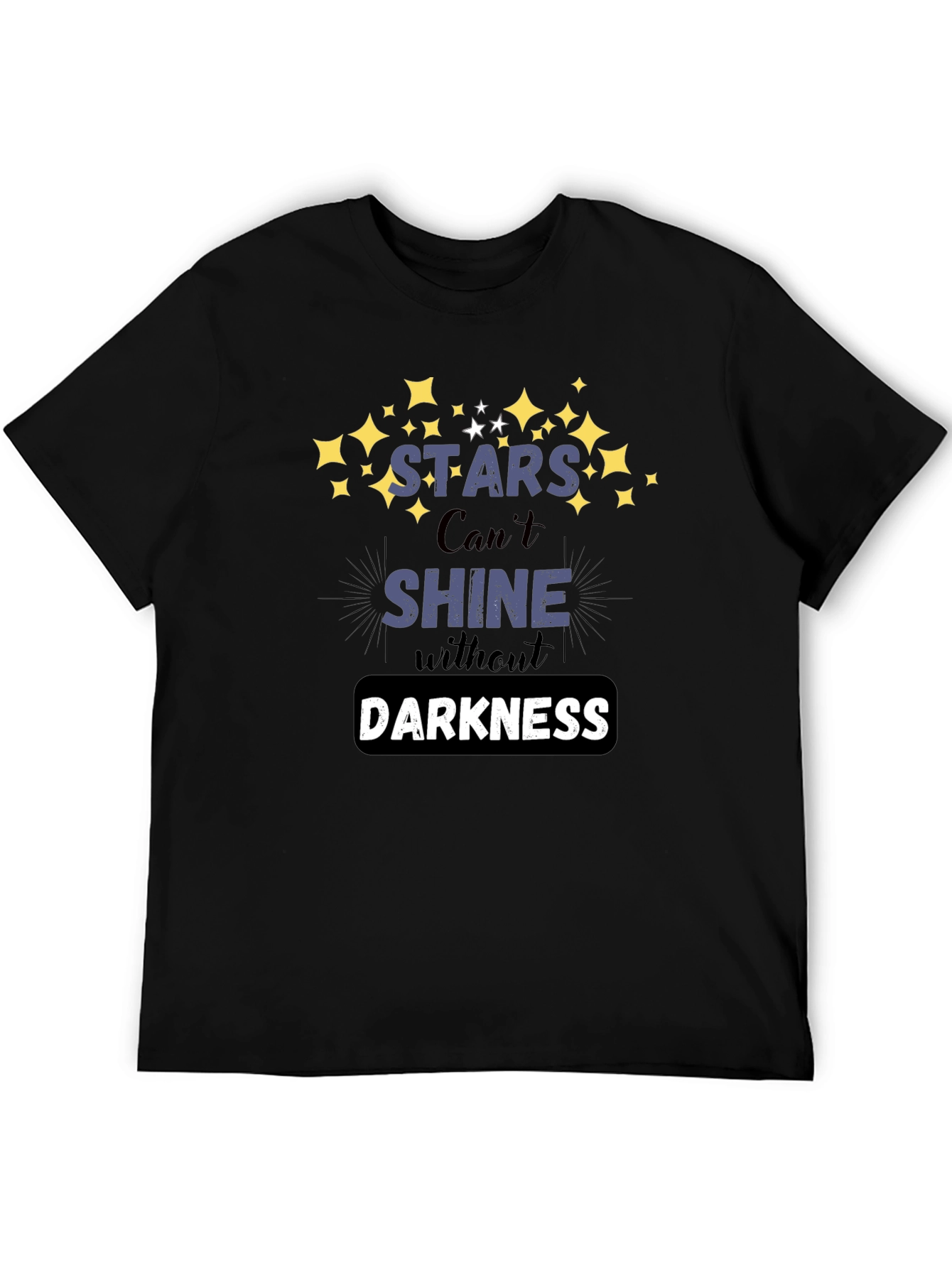 Stars Shine Darkness Graphic T-Shirt