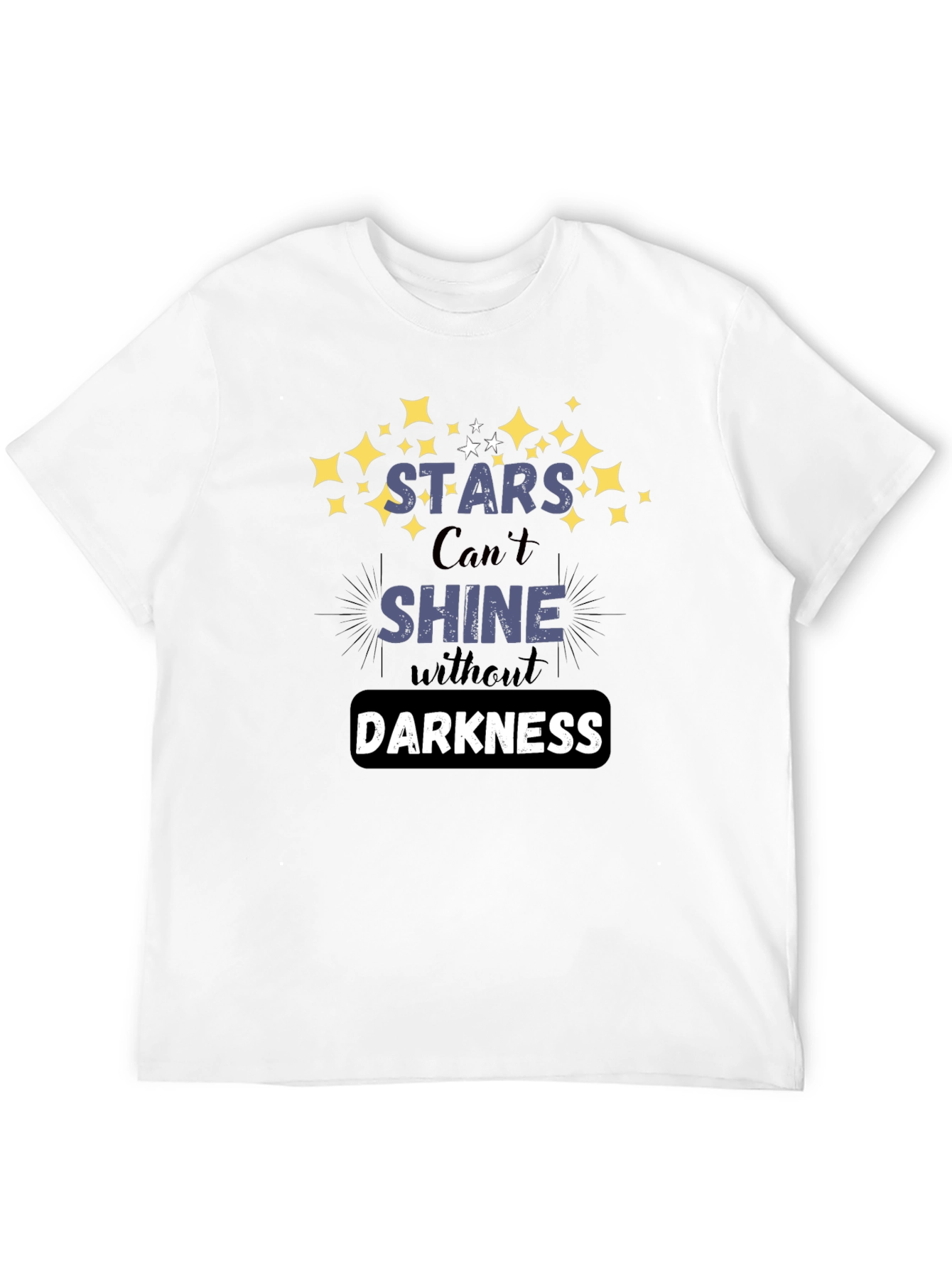 Stars Shine Darkness Graphic T-Shirt