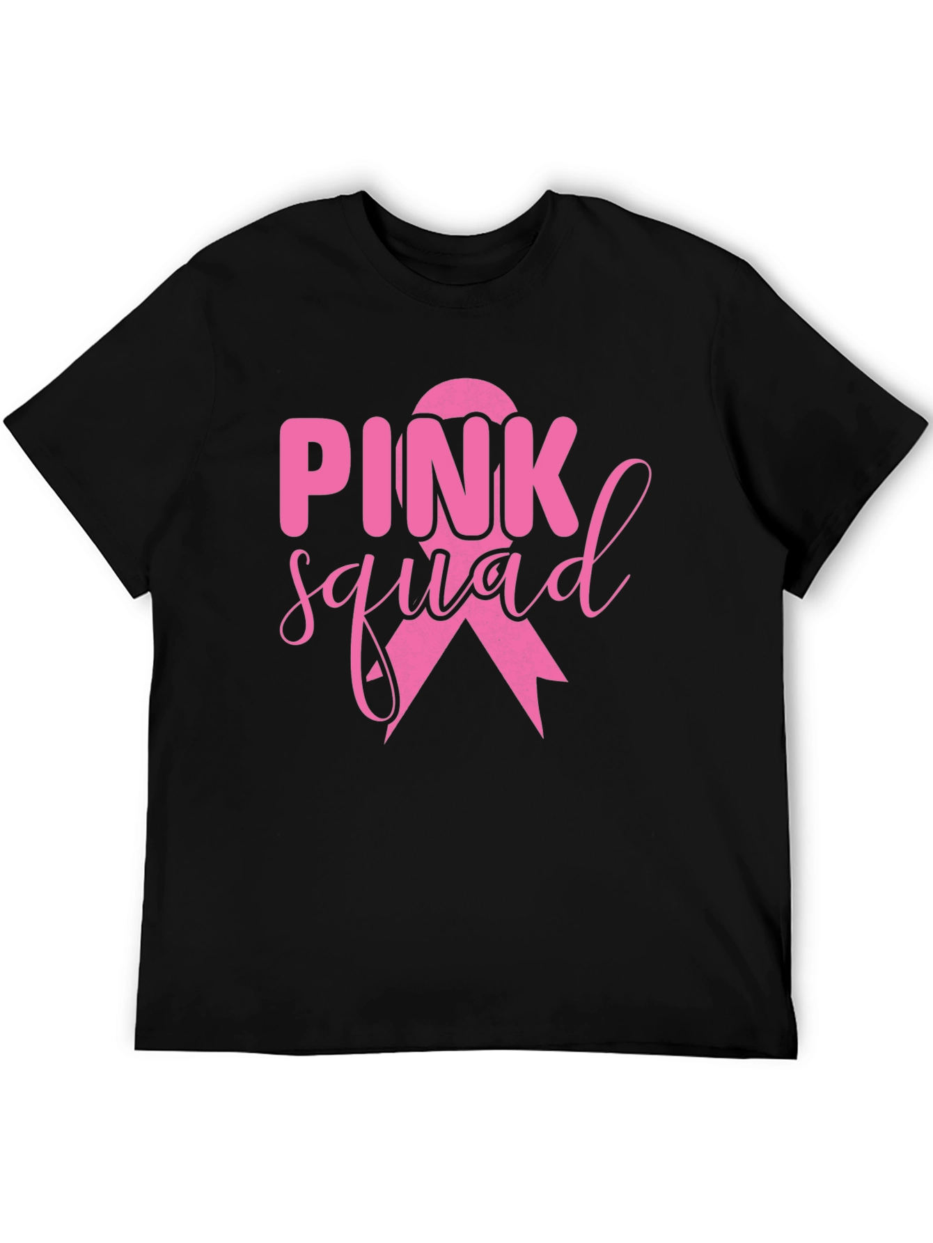Pink Squad Breast Cancer Awareness T-Shirt