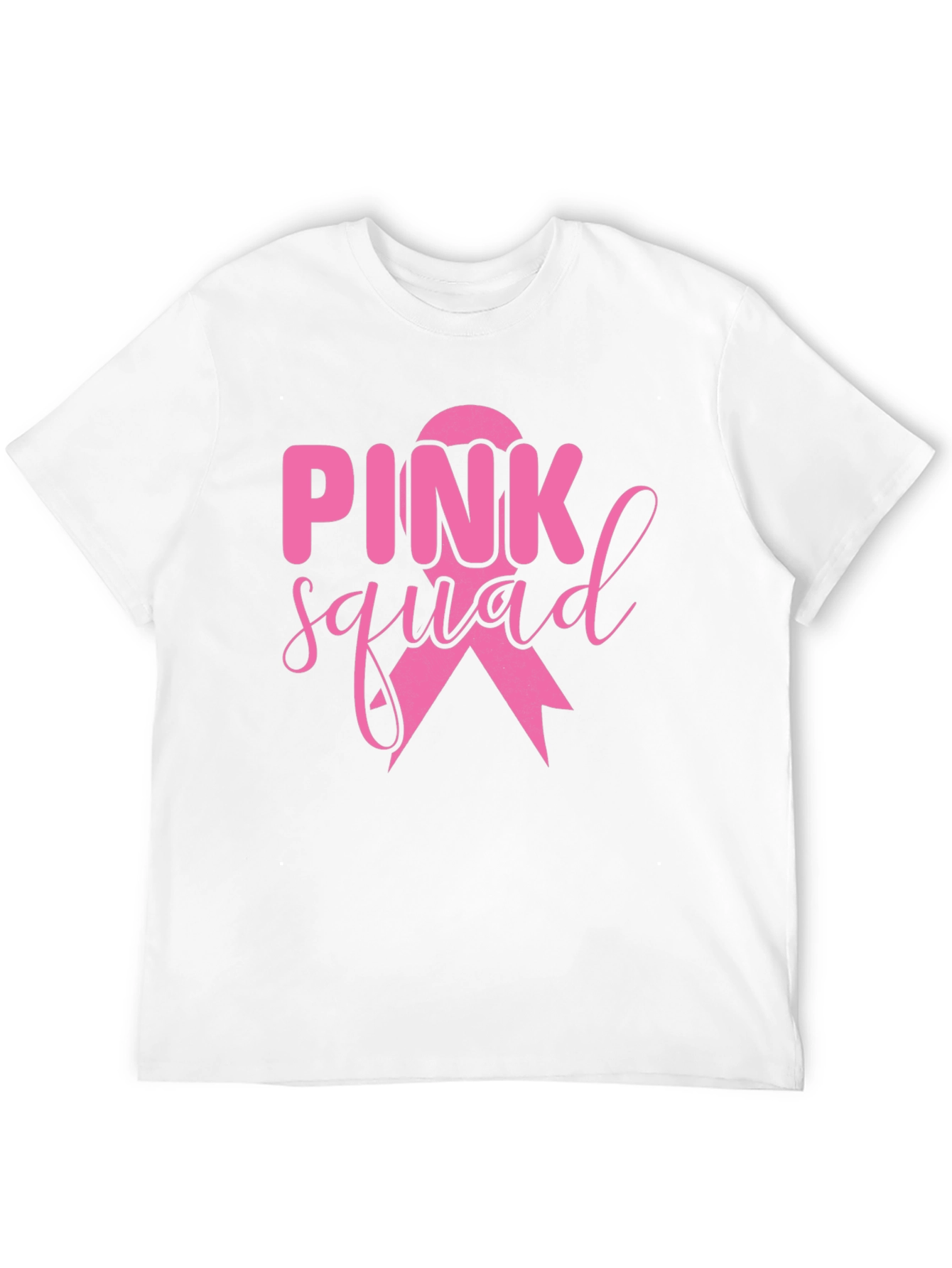 Pink Squad Breast Cancer Awareness T-Shirt