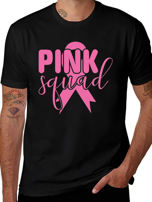 Pink Squad Breast Cancer Awareness T-Shirt