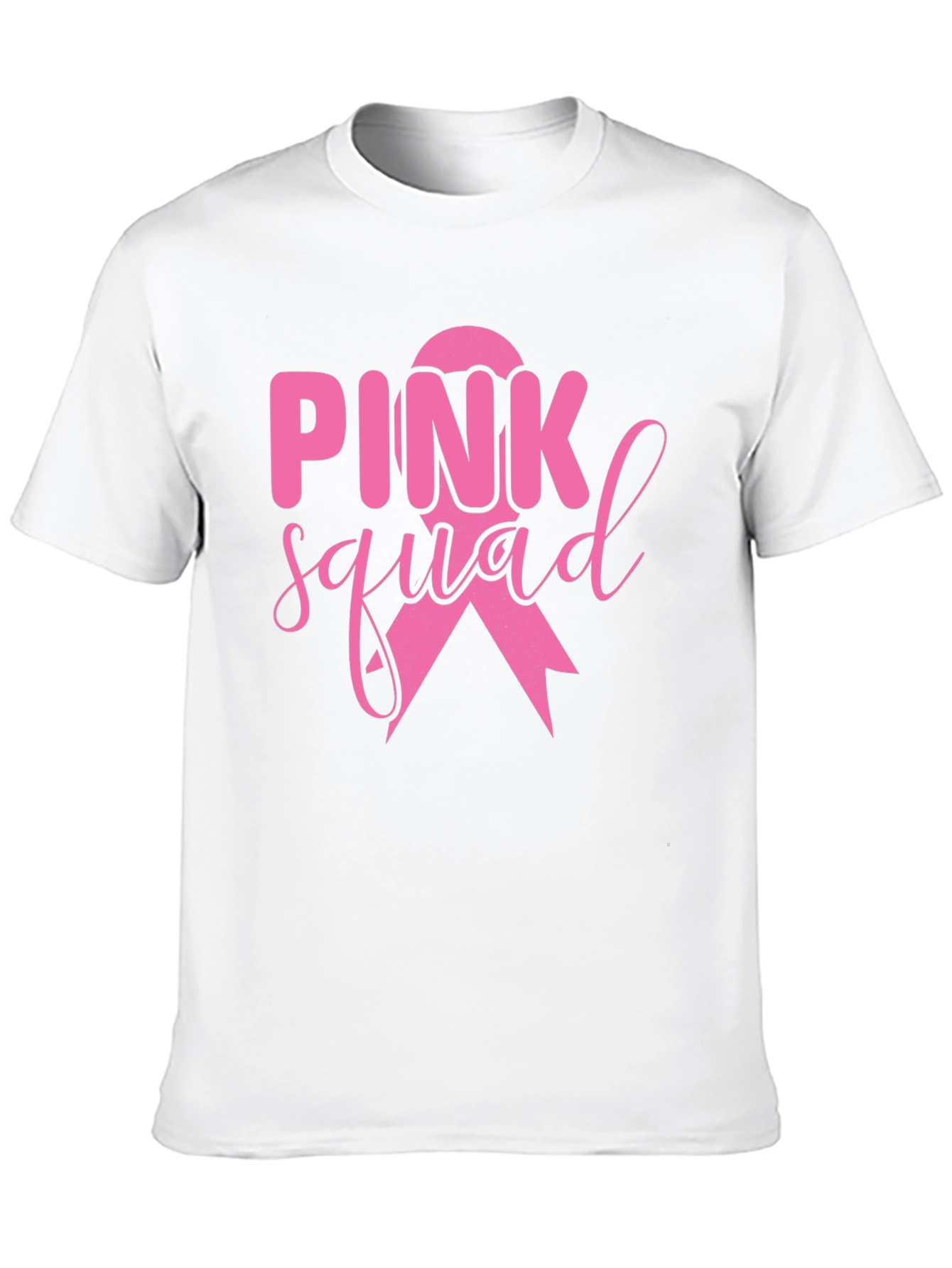 Pink Squad Breast Cancer Awareness T-Shirt