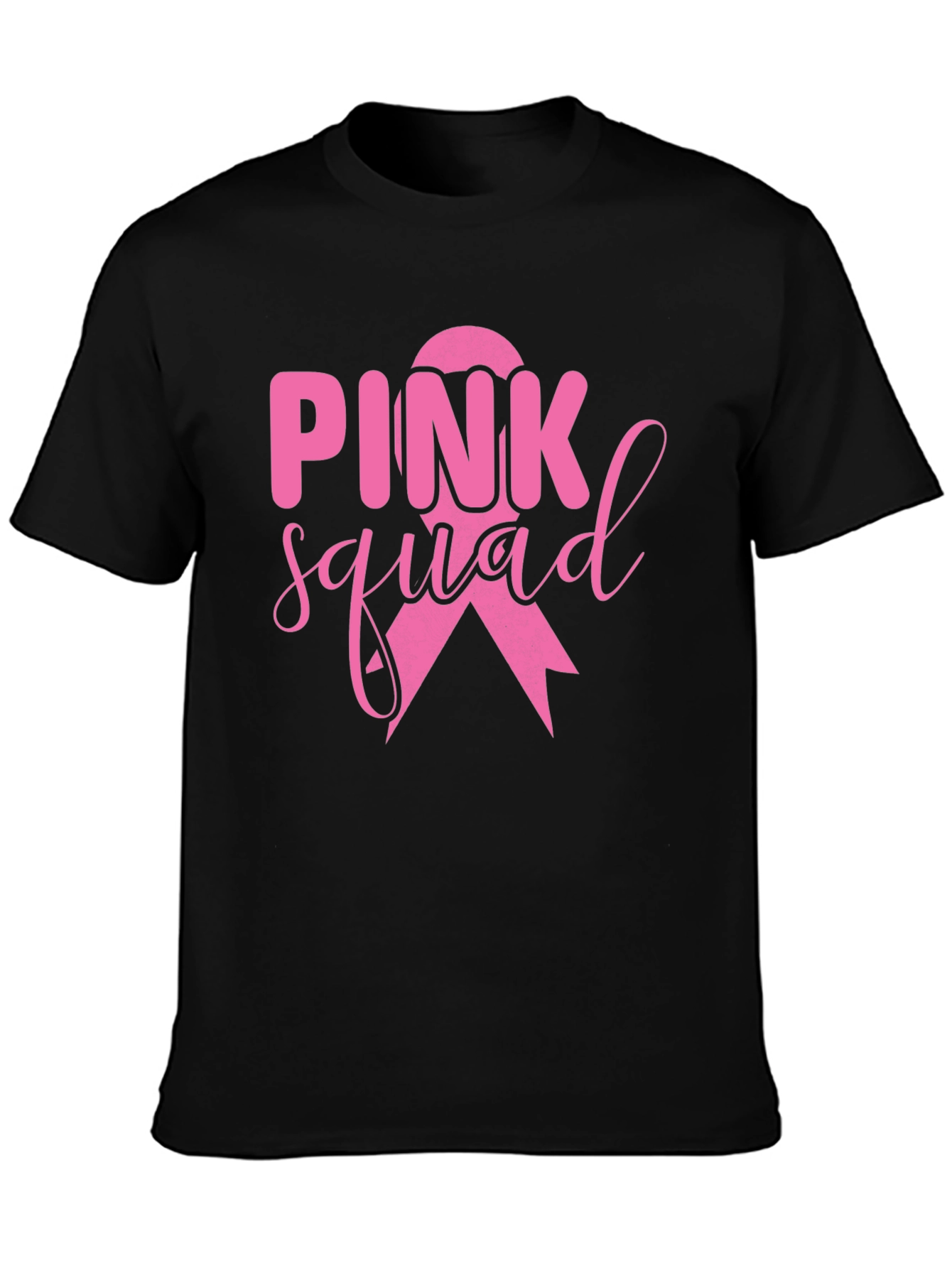 Pink Squad Breast Cancer Awareness T-Shirt