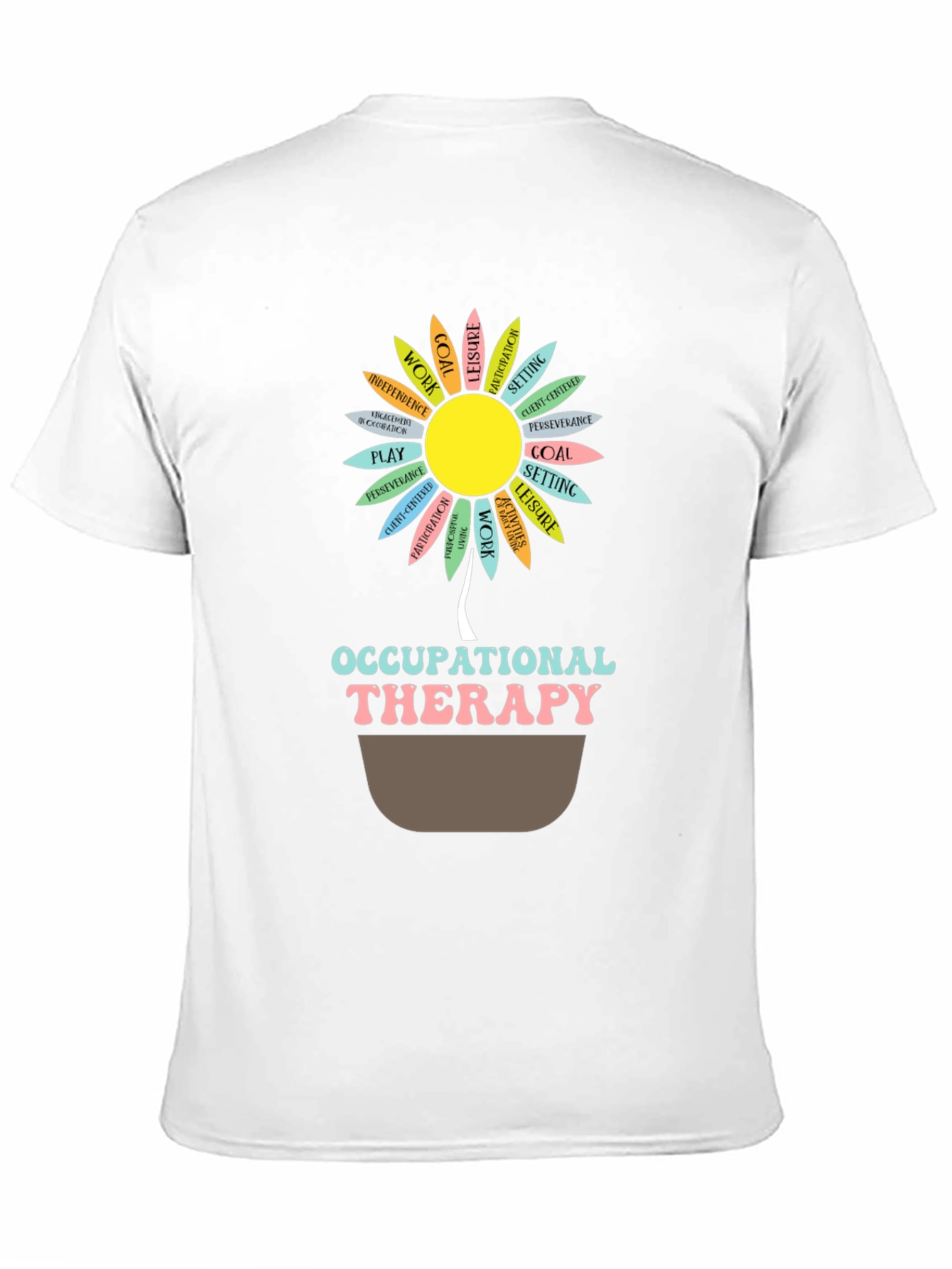 Occupational Therapy Flower T-Shirt