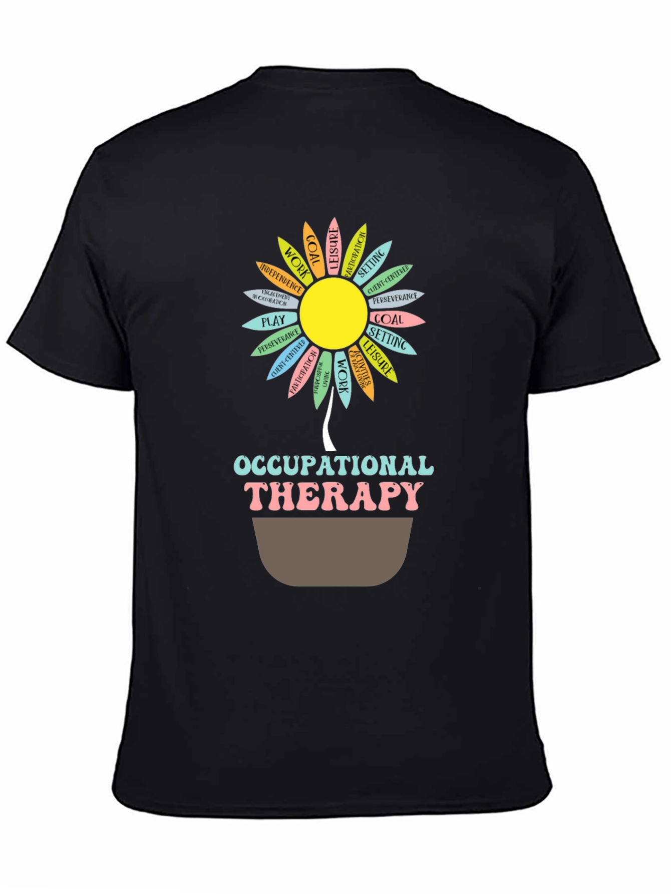 Occupational Therapy Flower T-Shirt
