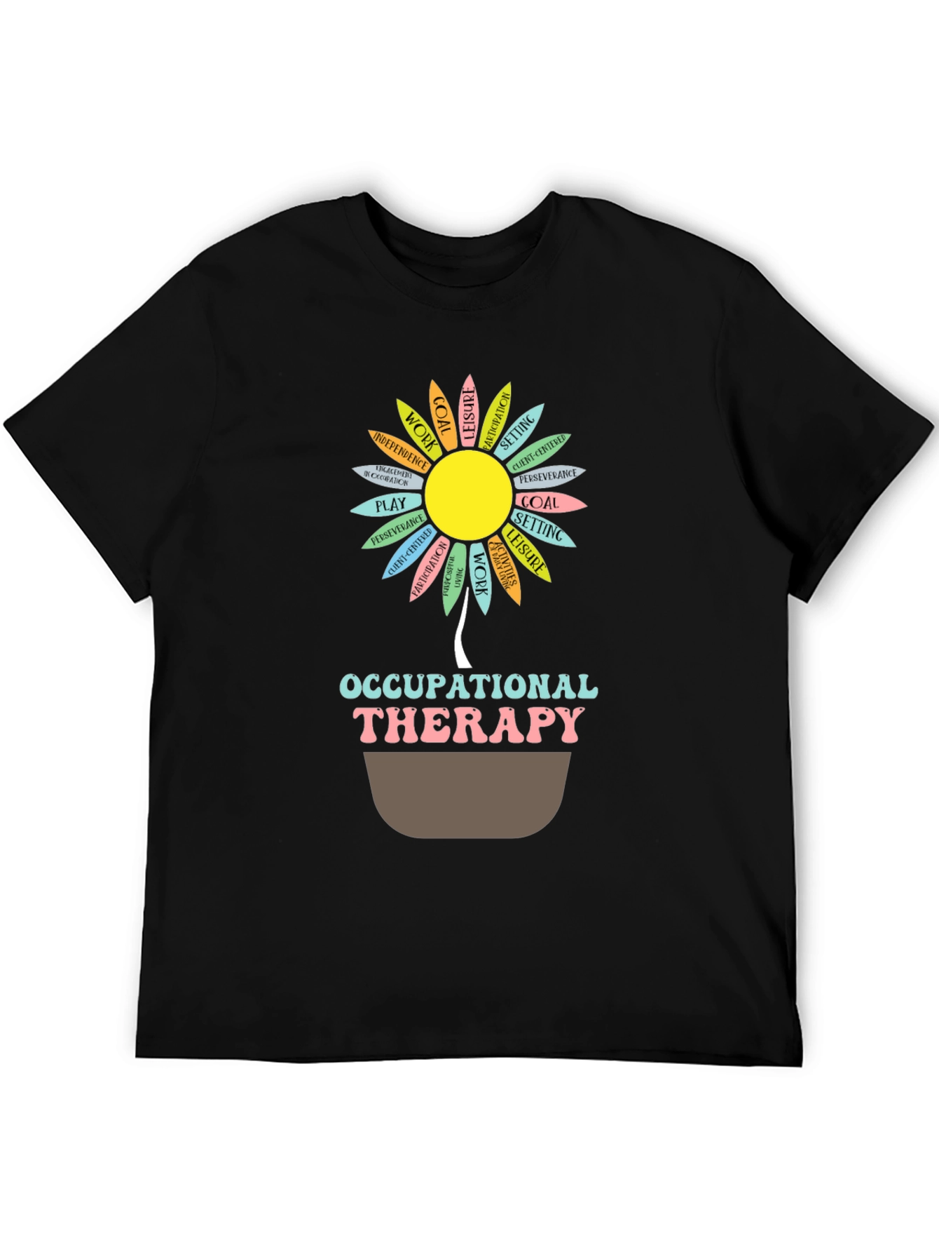Occupational Therapy Flower T-Shirt