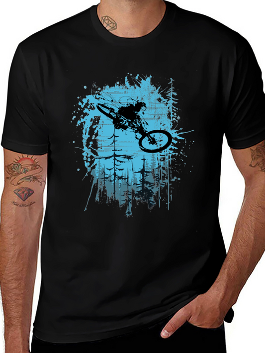 Mountain Biking Graphic Tee