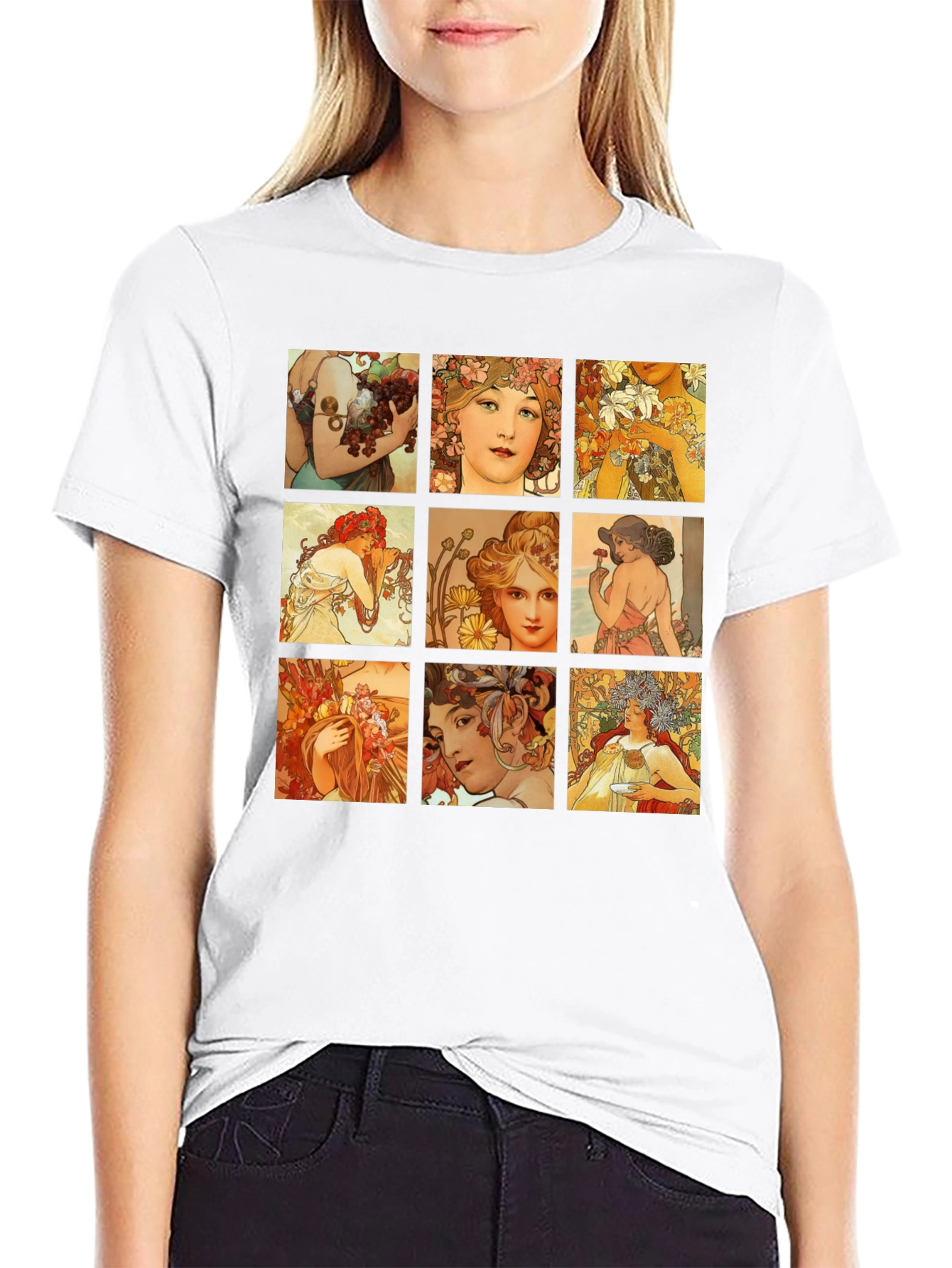 Art Nouveau Women T-Shirt