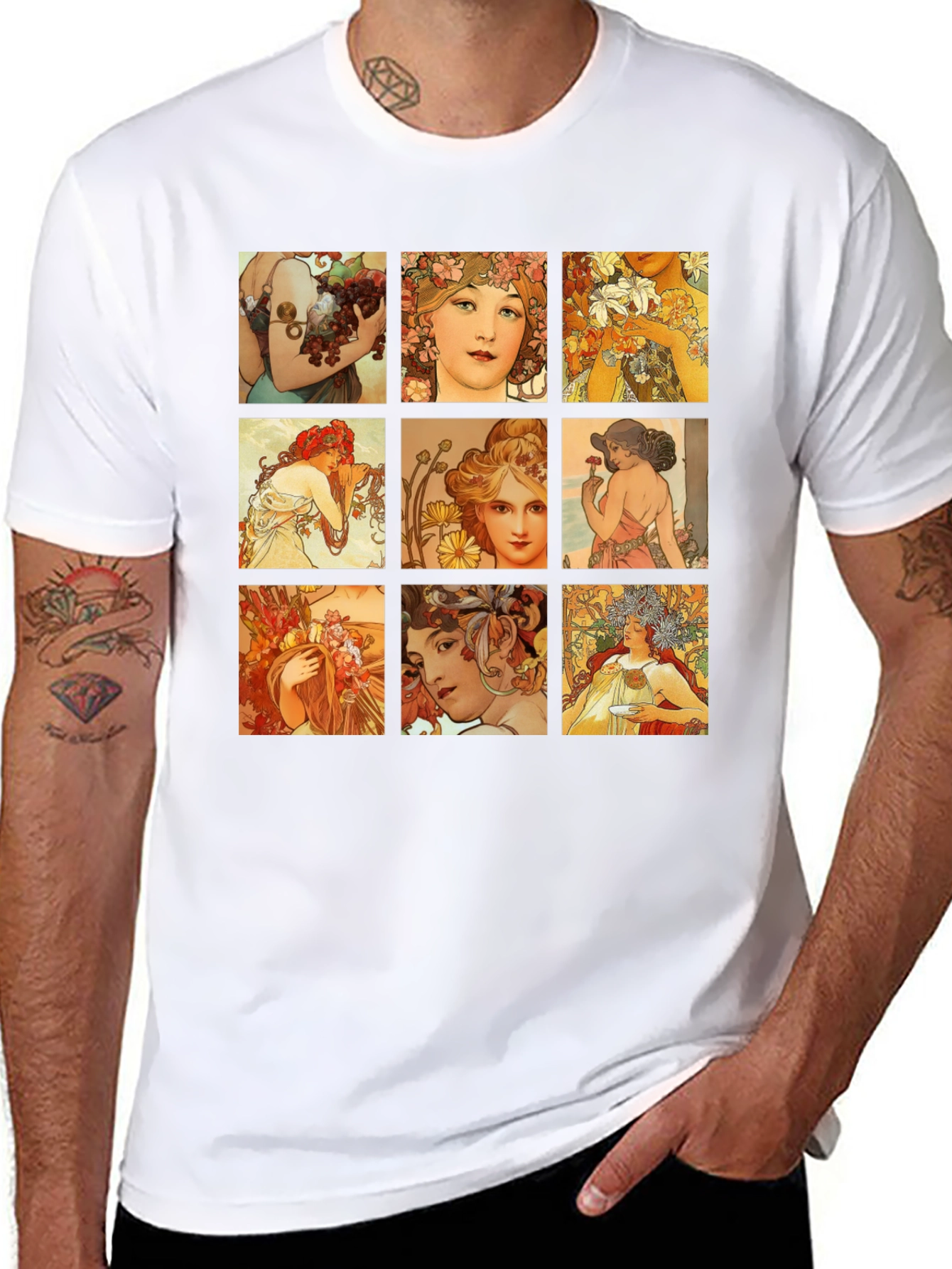 Art Nouveau Women T-Shirt