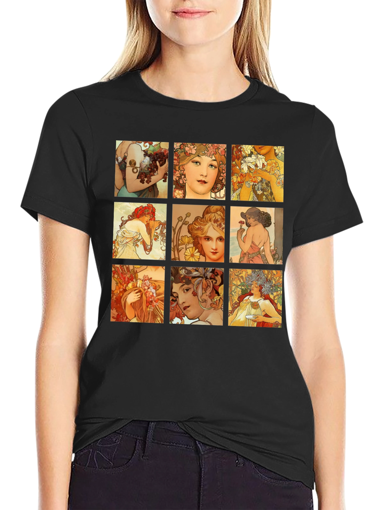 Art Nouveau Women T-Shirt