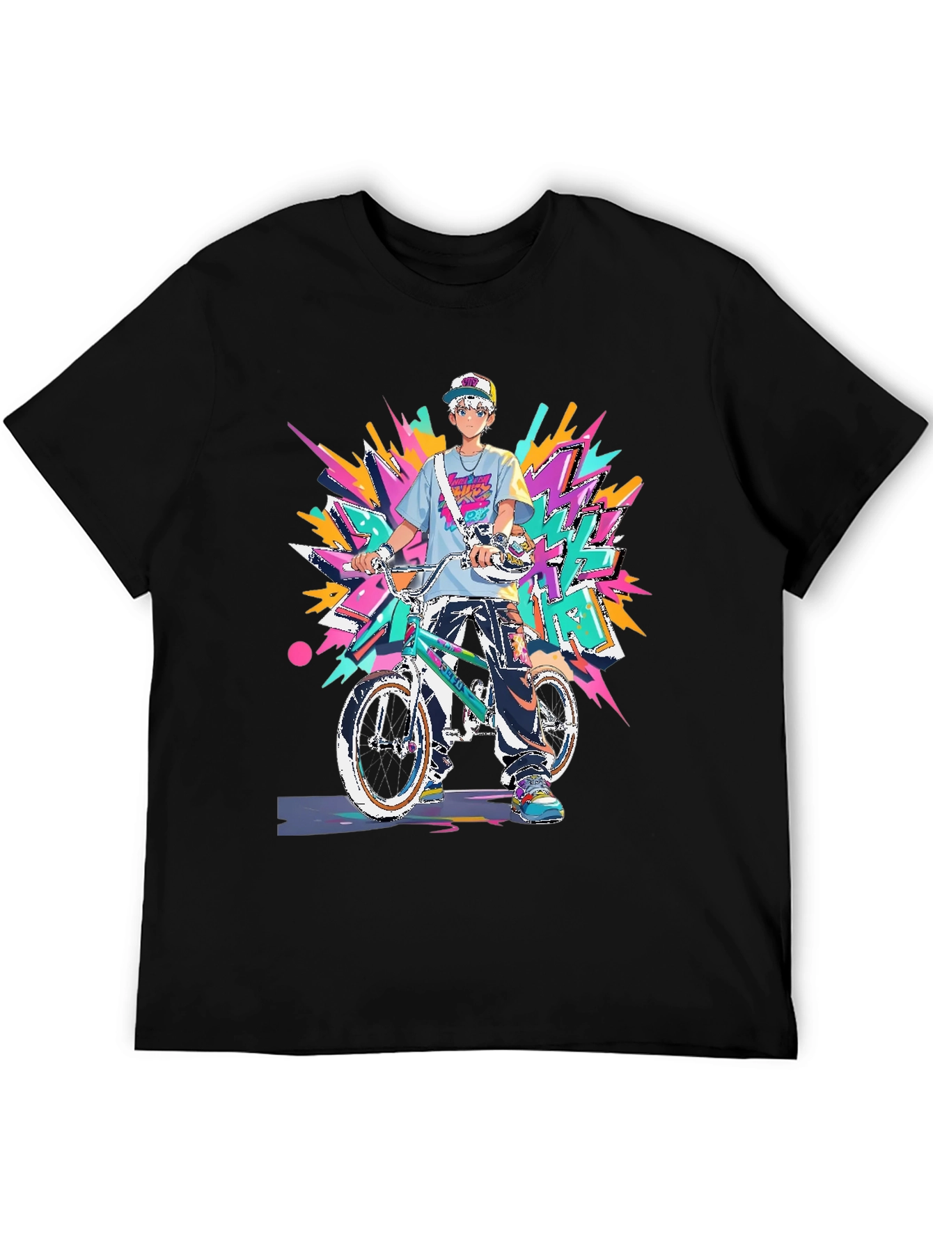 Anime Graffiti Art T-Shirt