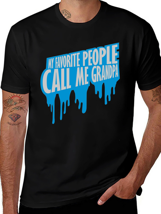 My Favorite People Call Me Grandpa T-Shirt