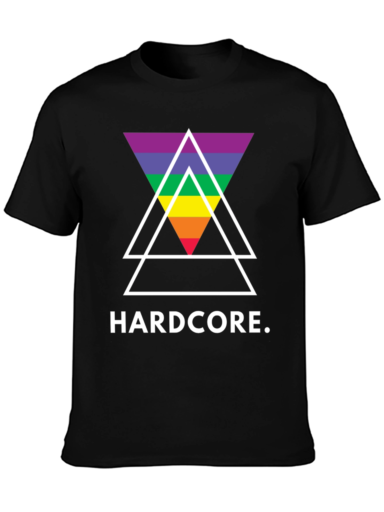 Hardcore Pride Triangle T-Shirt