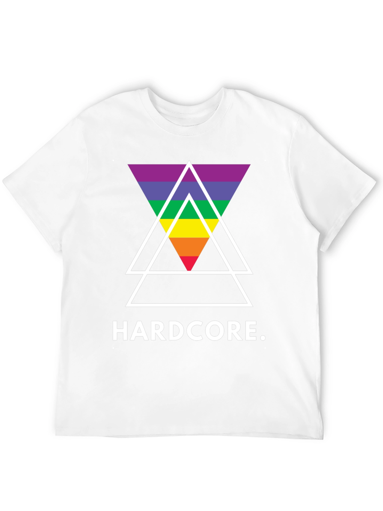 Hardcore Pride Triangle T-Shirt