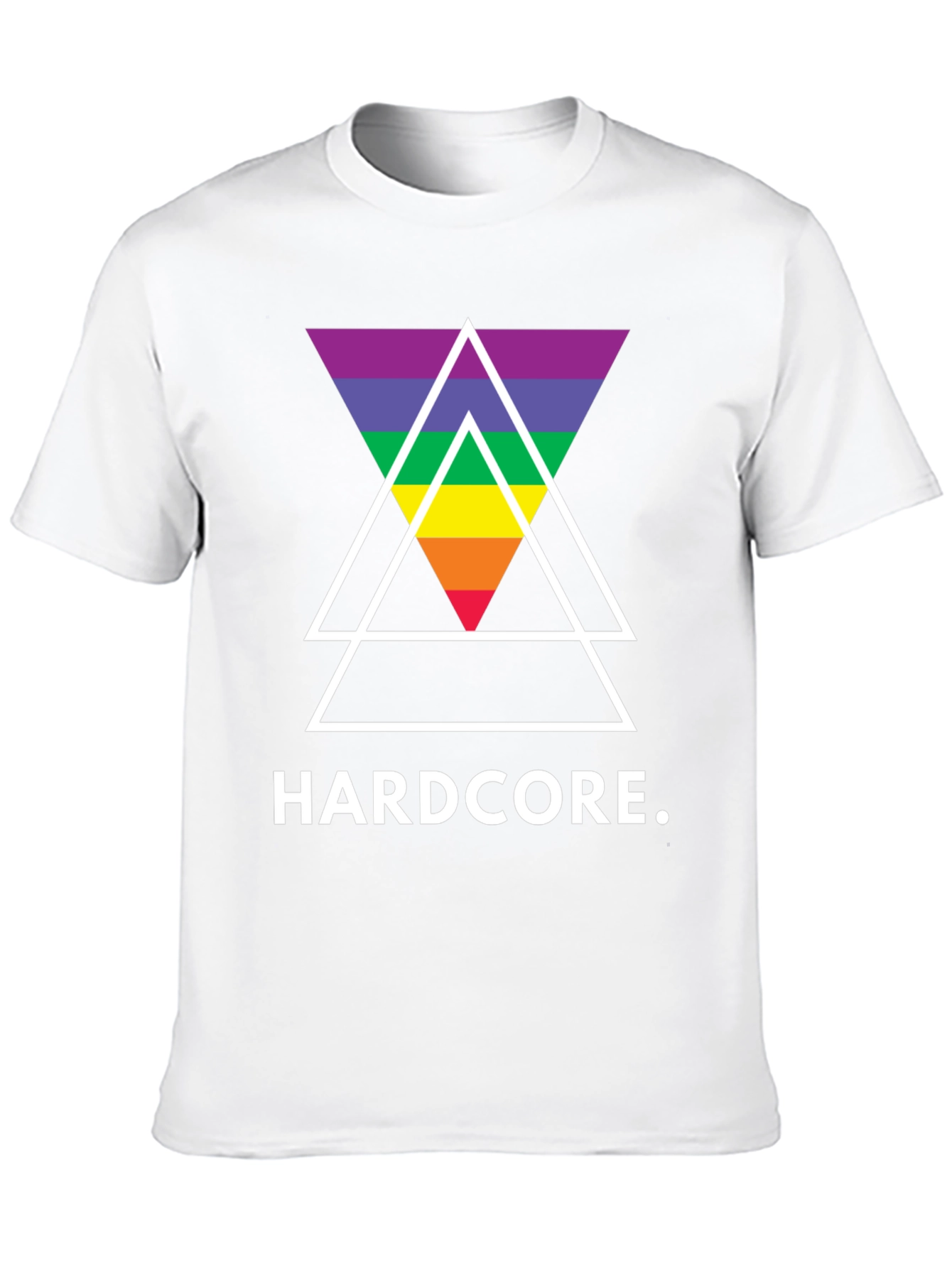 Hardcore Pride Triangle T-Shirt
