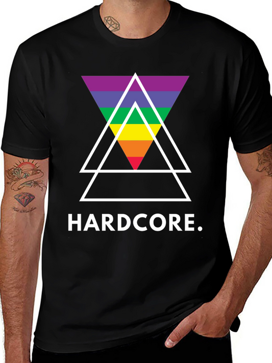 Hardcore Pride Triangle T-Shirt