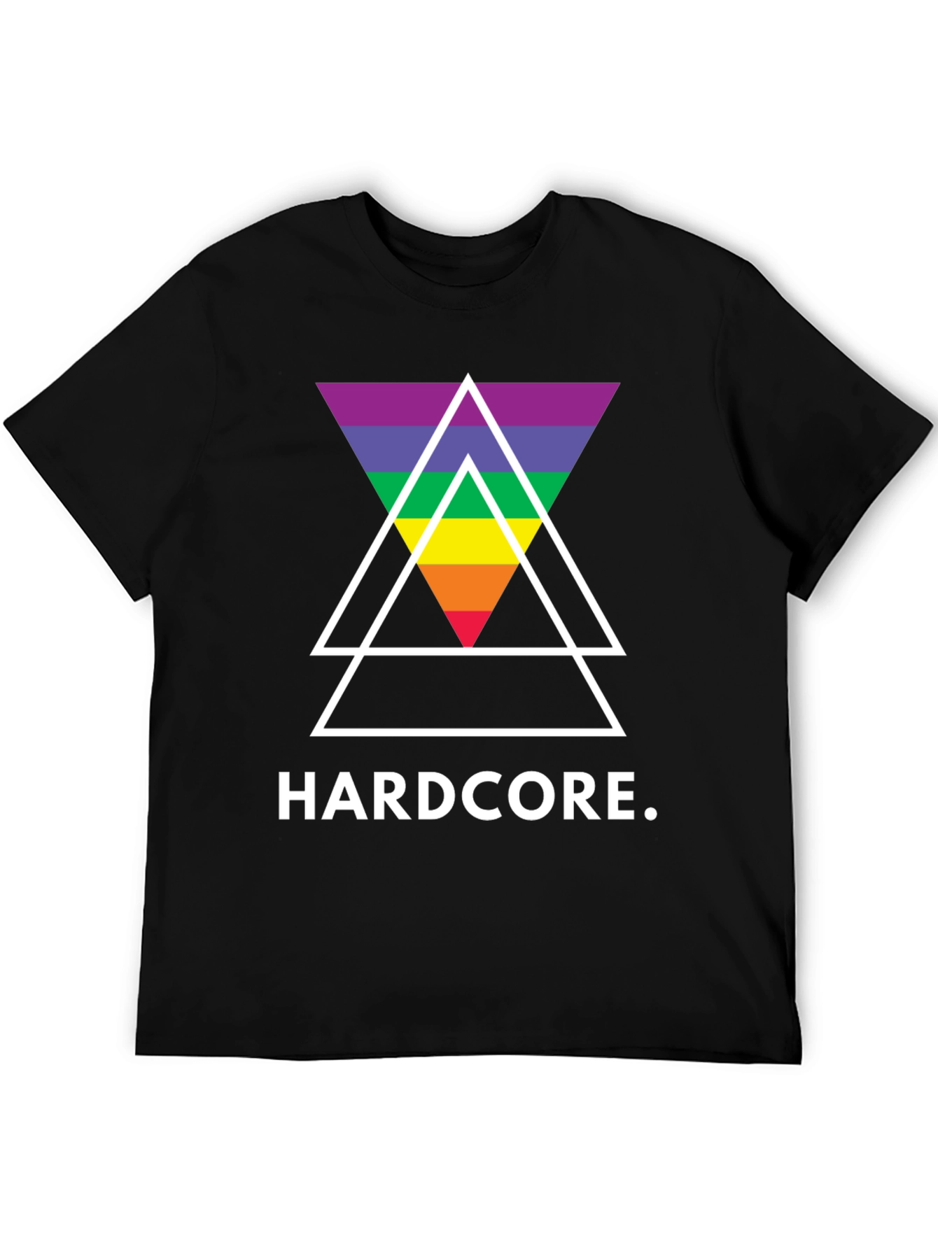 Hardcore Pride Triangle T-Shirt