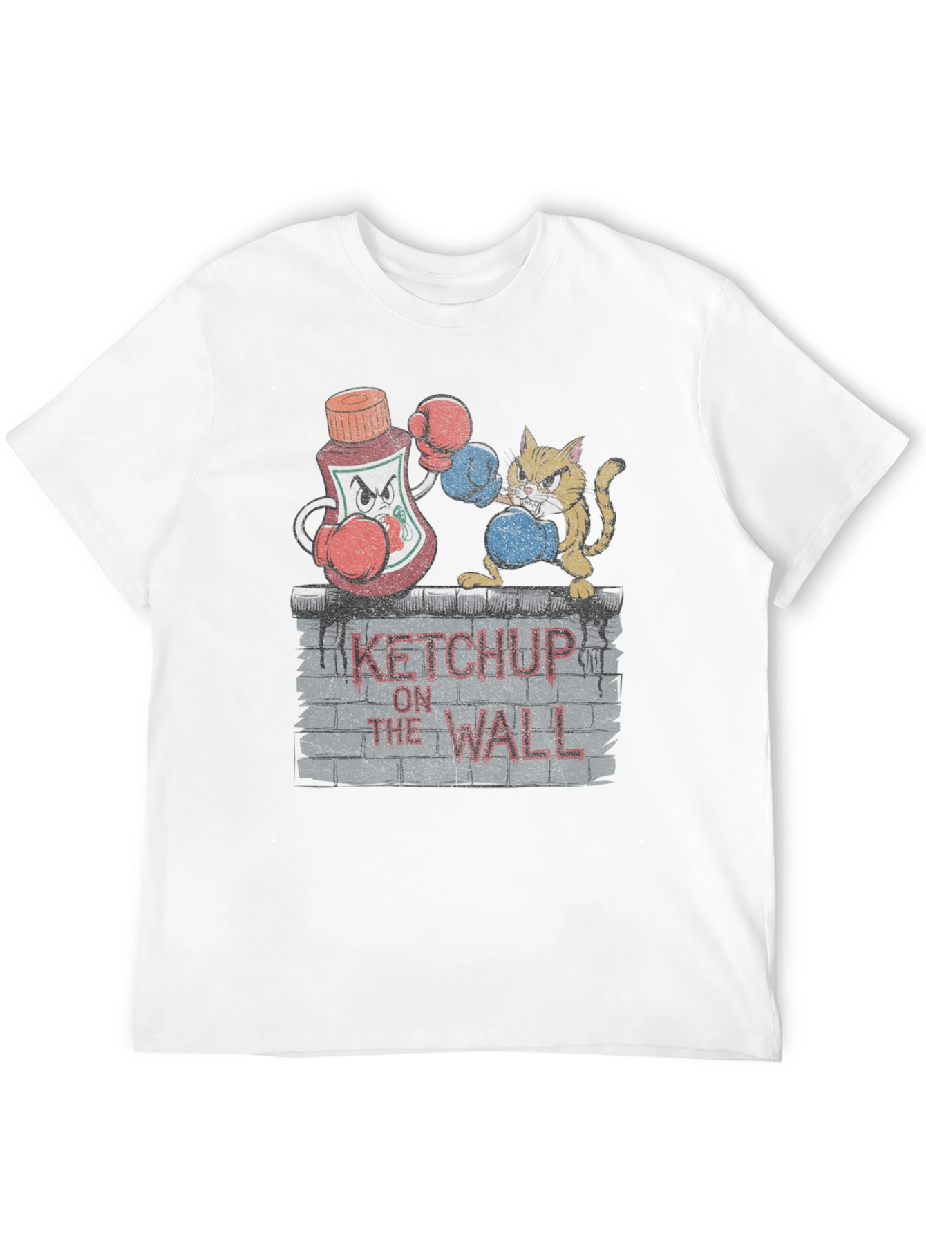 Ketchup on the Wall Graphic T-Shirt