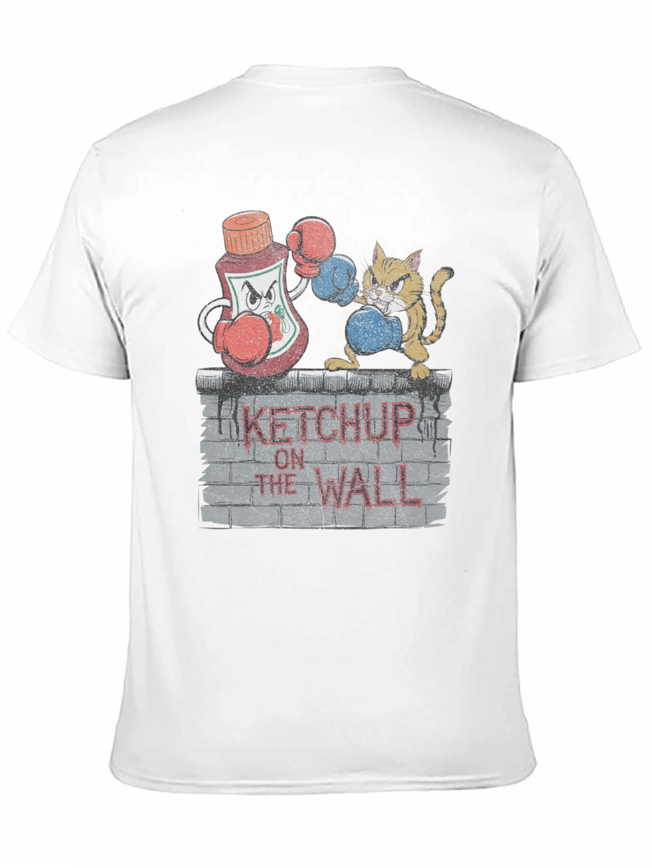 Ketchup on the Wall Graphic T-Shirt