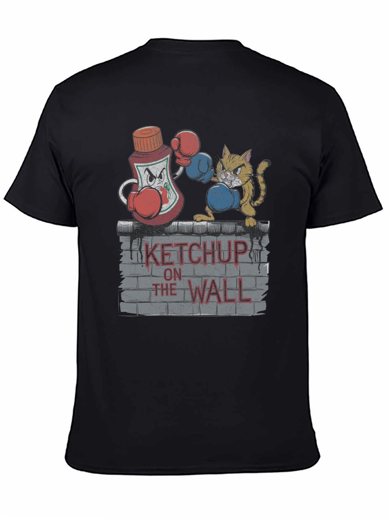Ketchup on the Wall Graphic T-Shirt