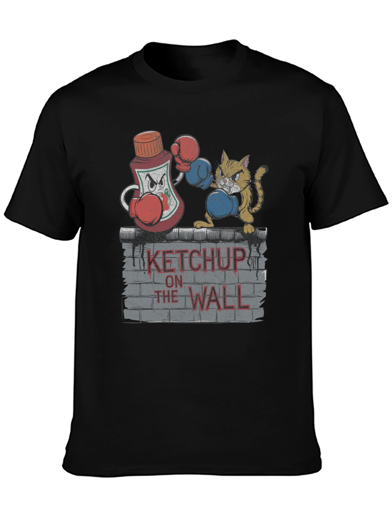 Ketchup on the Wall Graphic T-Shirt