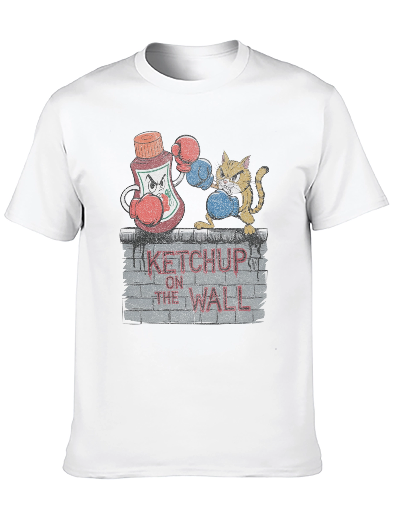 Ketchup on the Wall Graphic T-Shirt