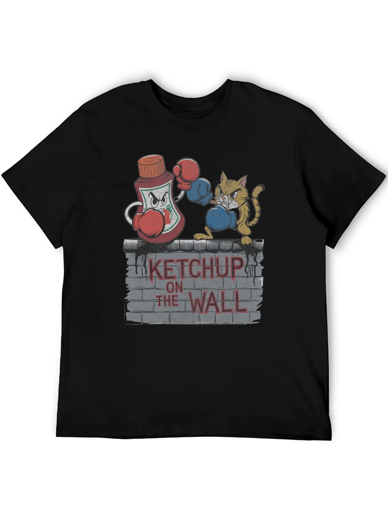 Ketchup on the Wall Graphic T-Shirt