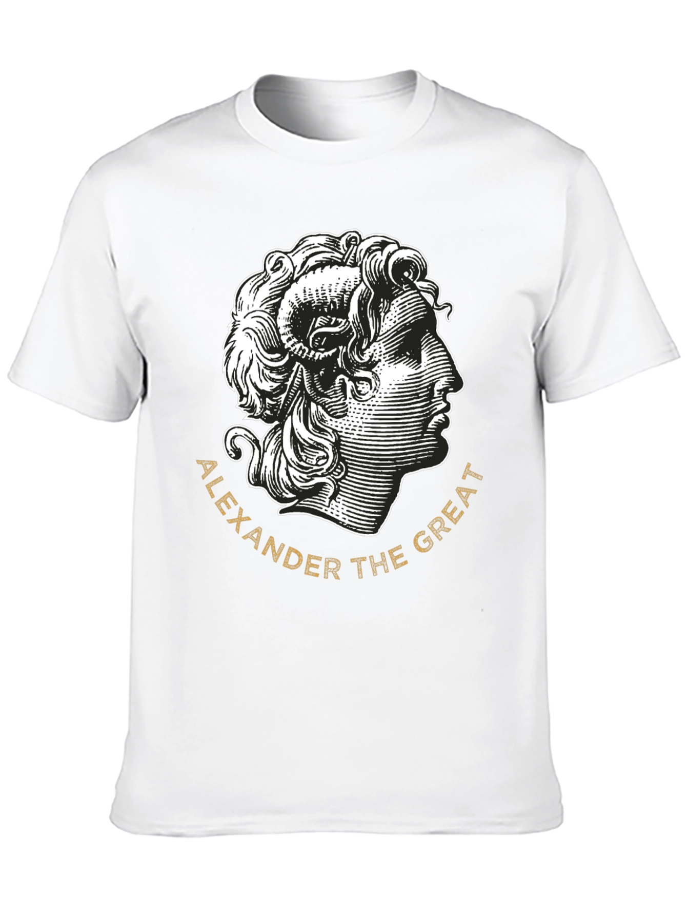 Alexander the Great Black T-Shirt