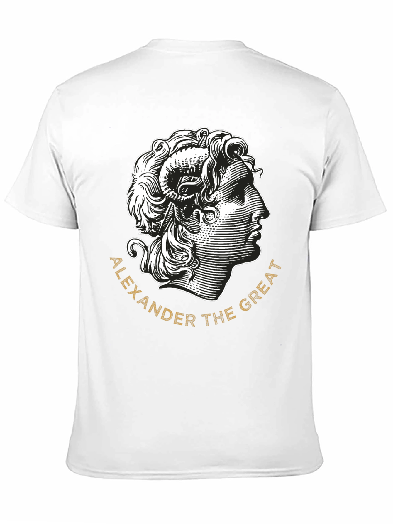 Alexander the Great Black T-Shirt