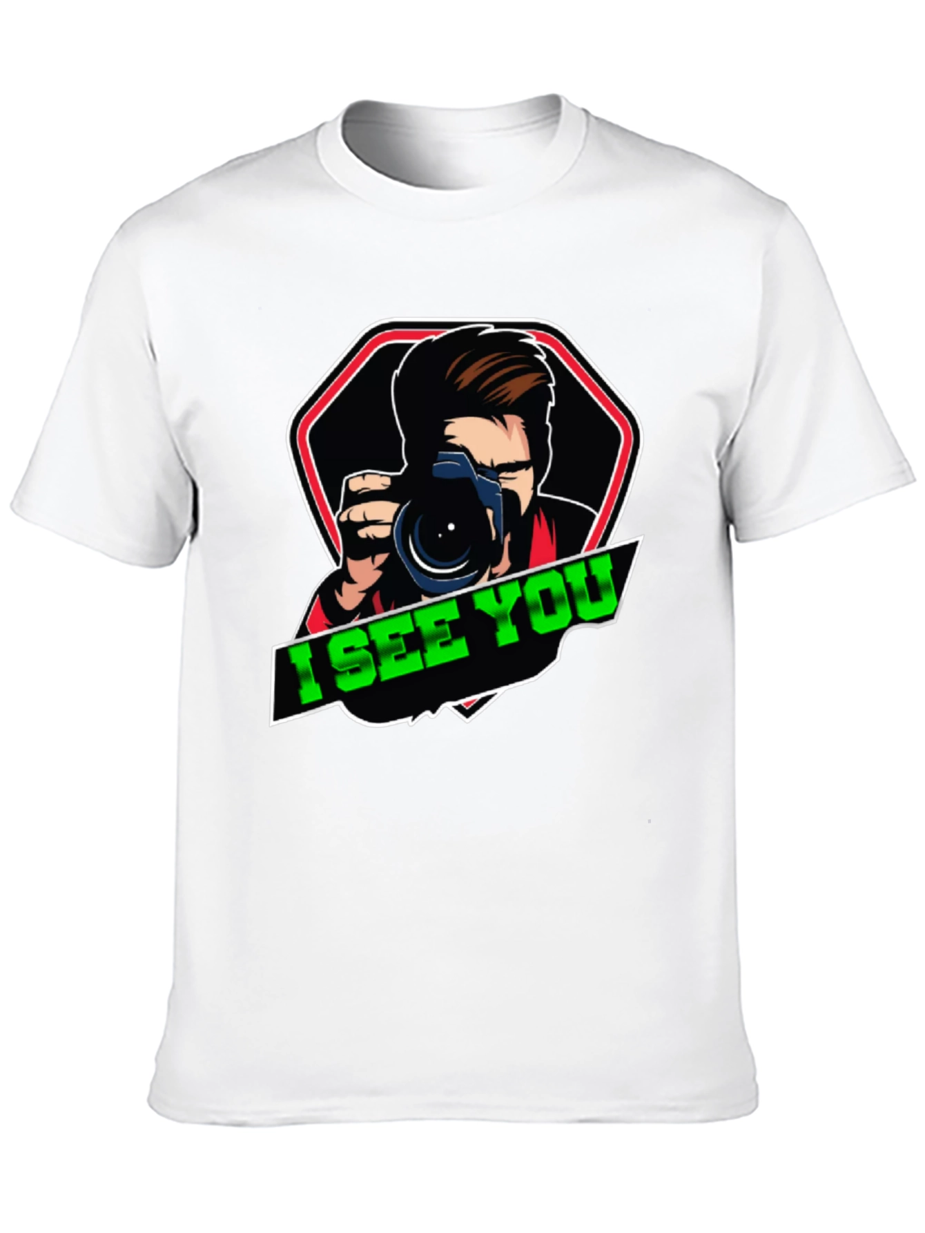 I See You Photographer Graphic Tee