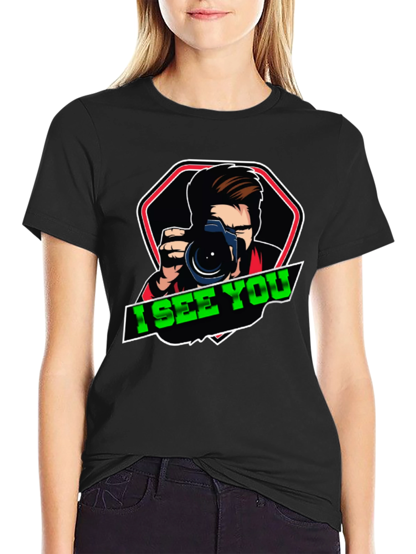 I See You Photographer Graphic Tee