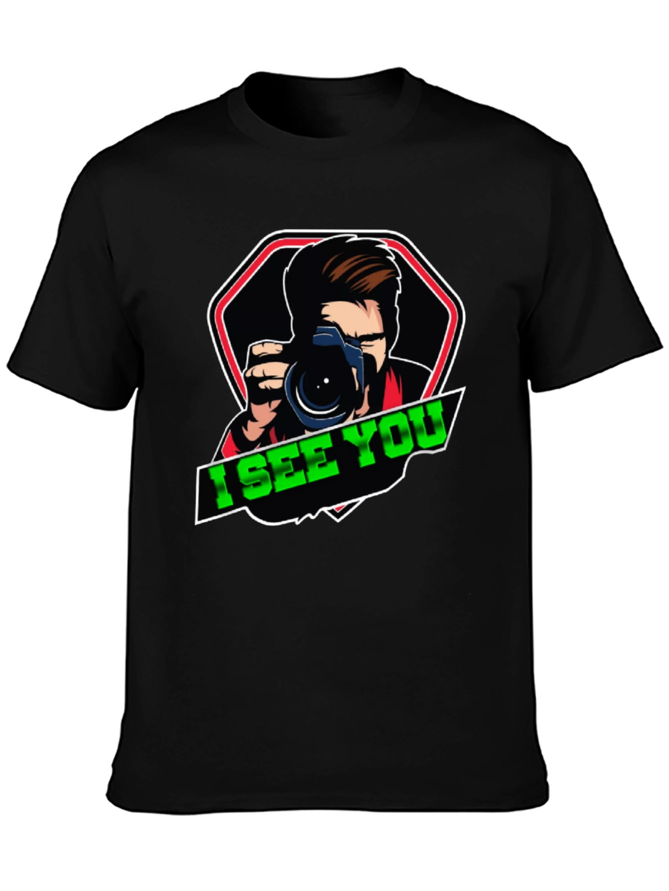 I See You Photographer Graphic Tee