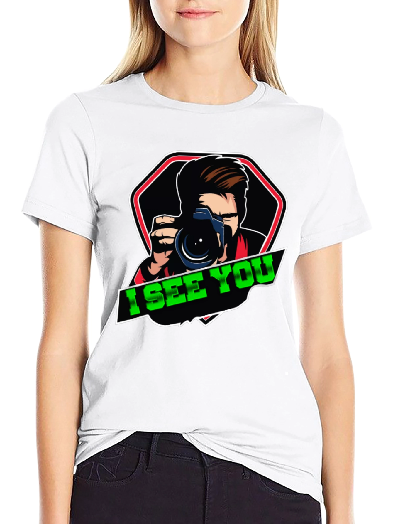 I See You Photographer Graphic Tee