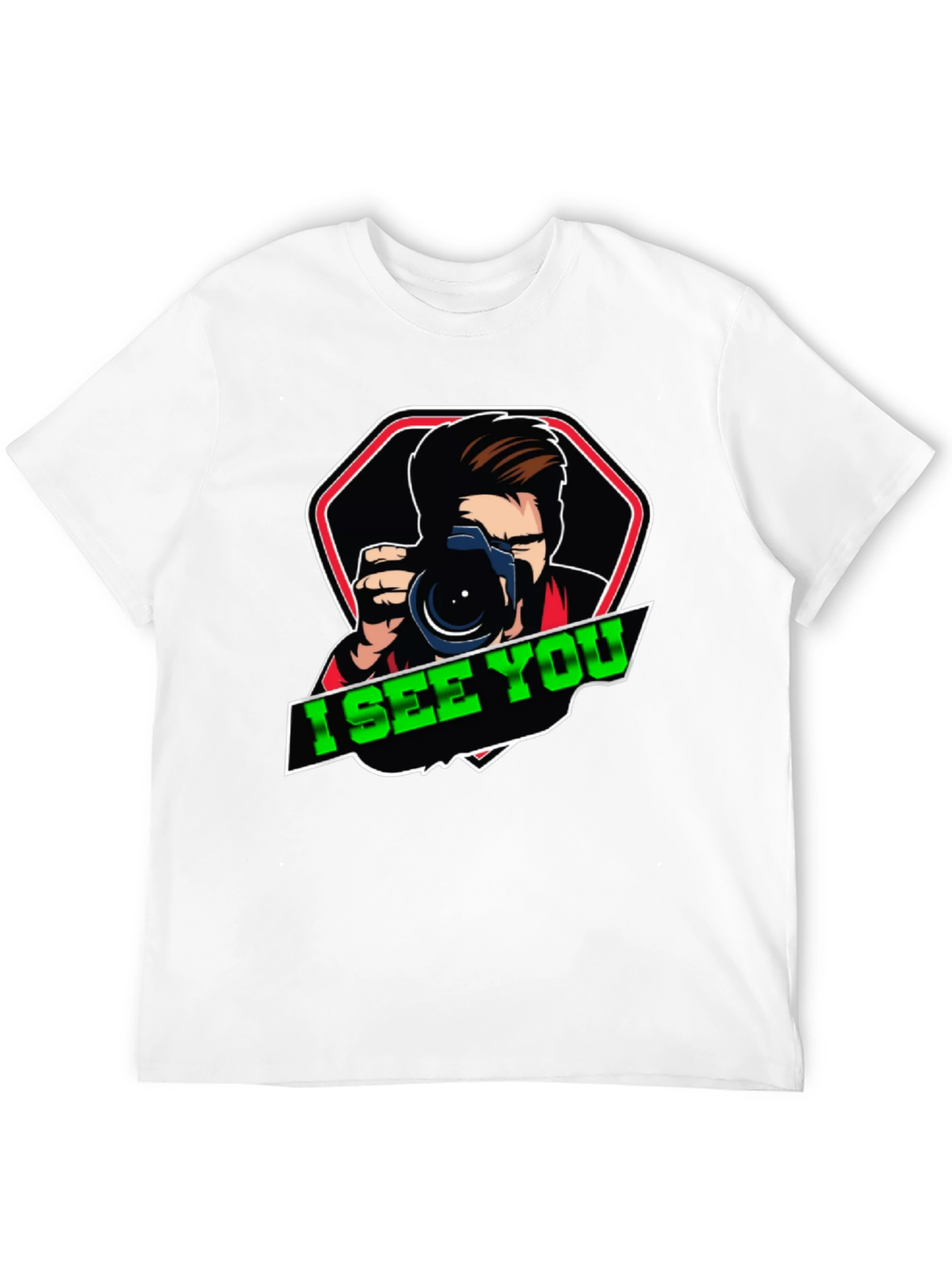 I See You Photographer Graphic Tee