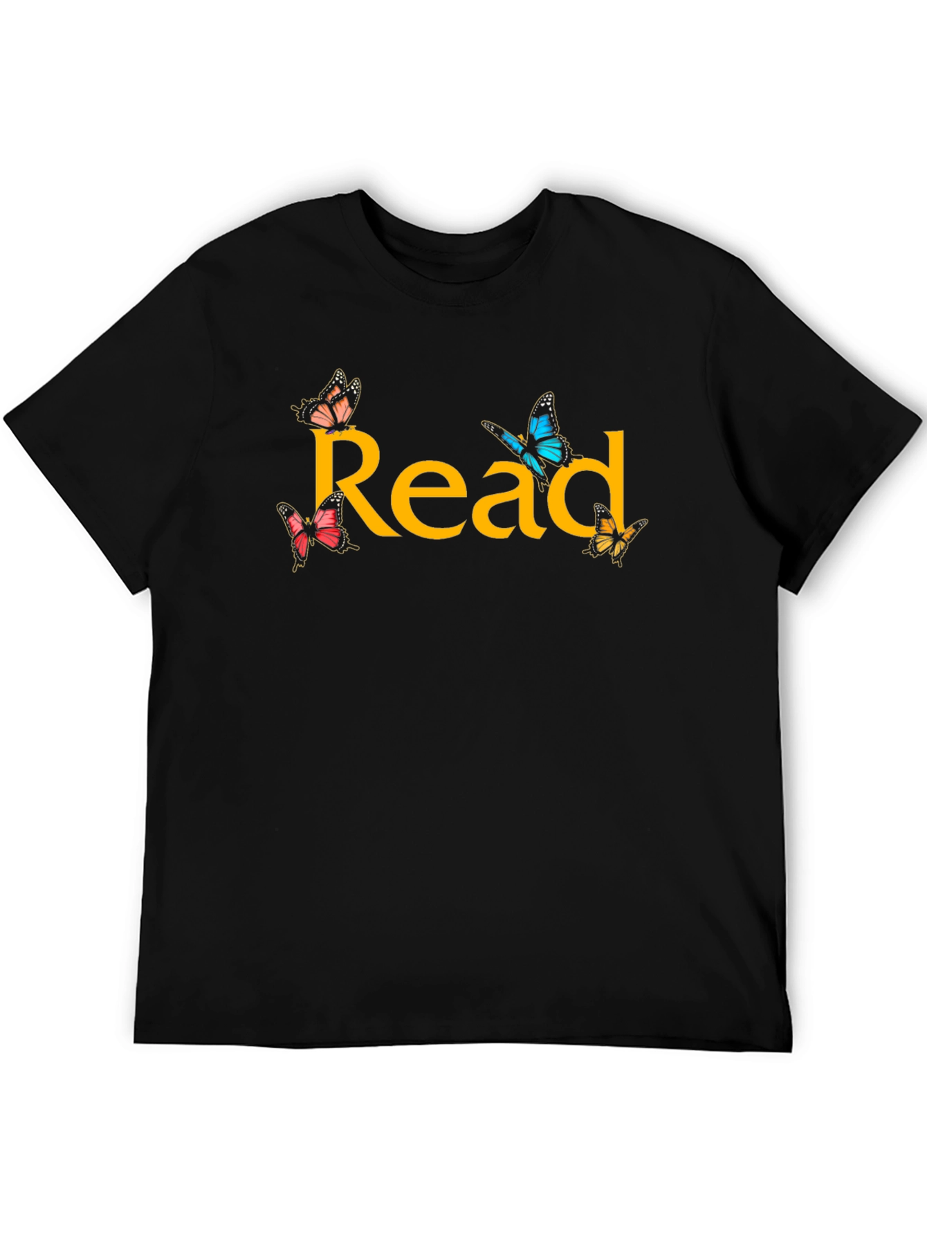 Read Butterflies Graphic T-Shirt