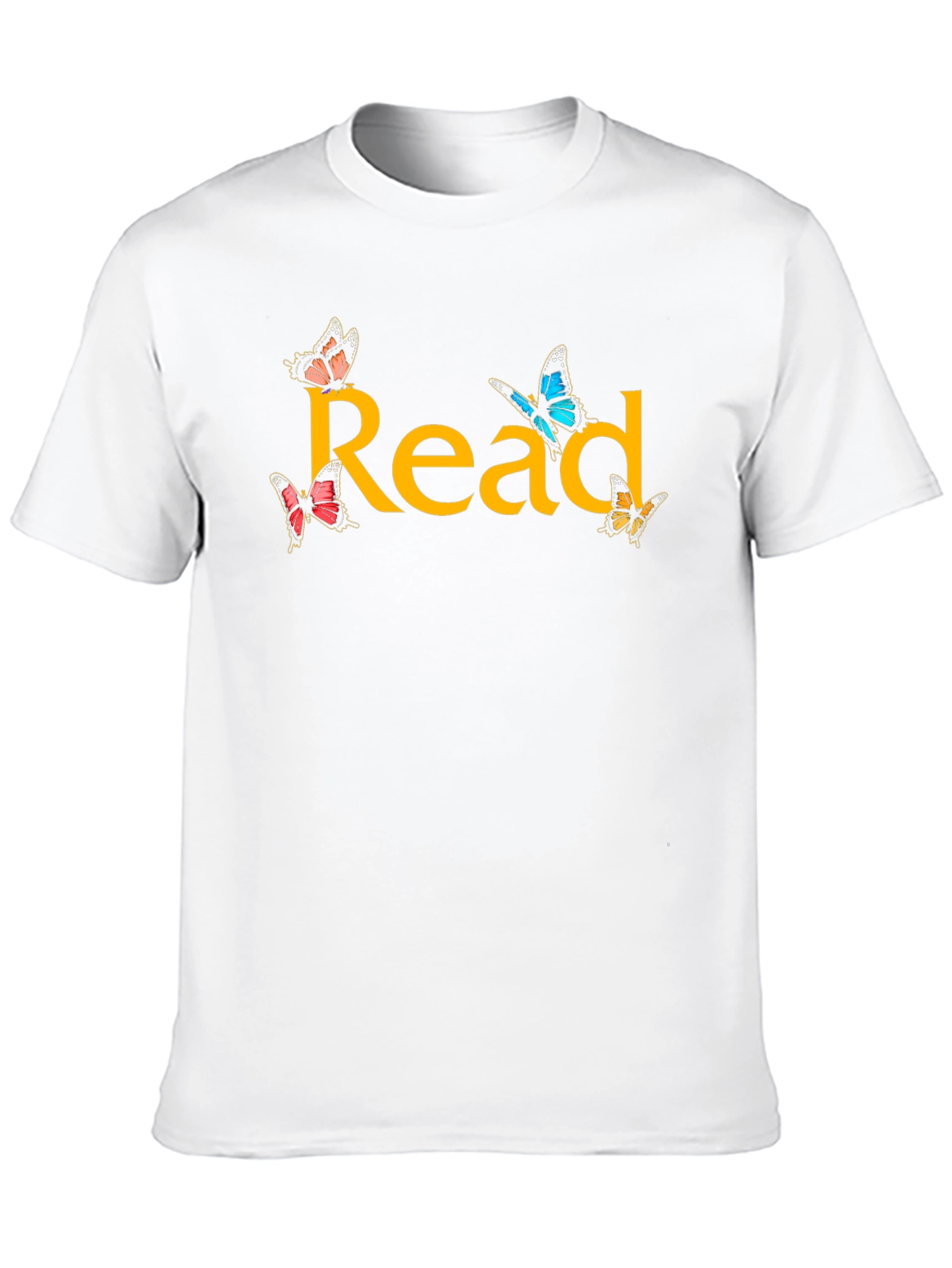 Read Butterflies Graphic T-Shirt