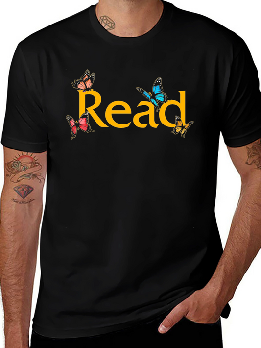 Read Butterflies Graphic T-Shirt