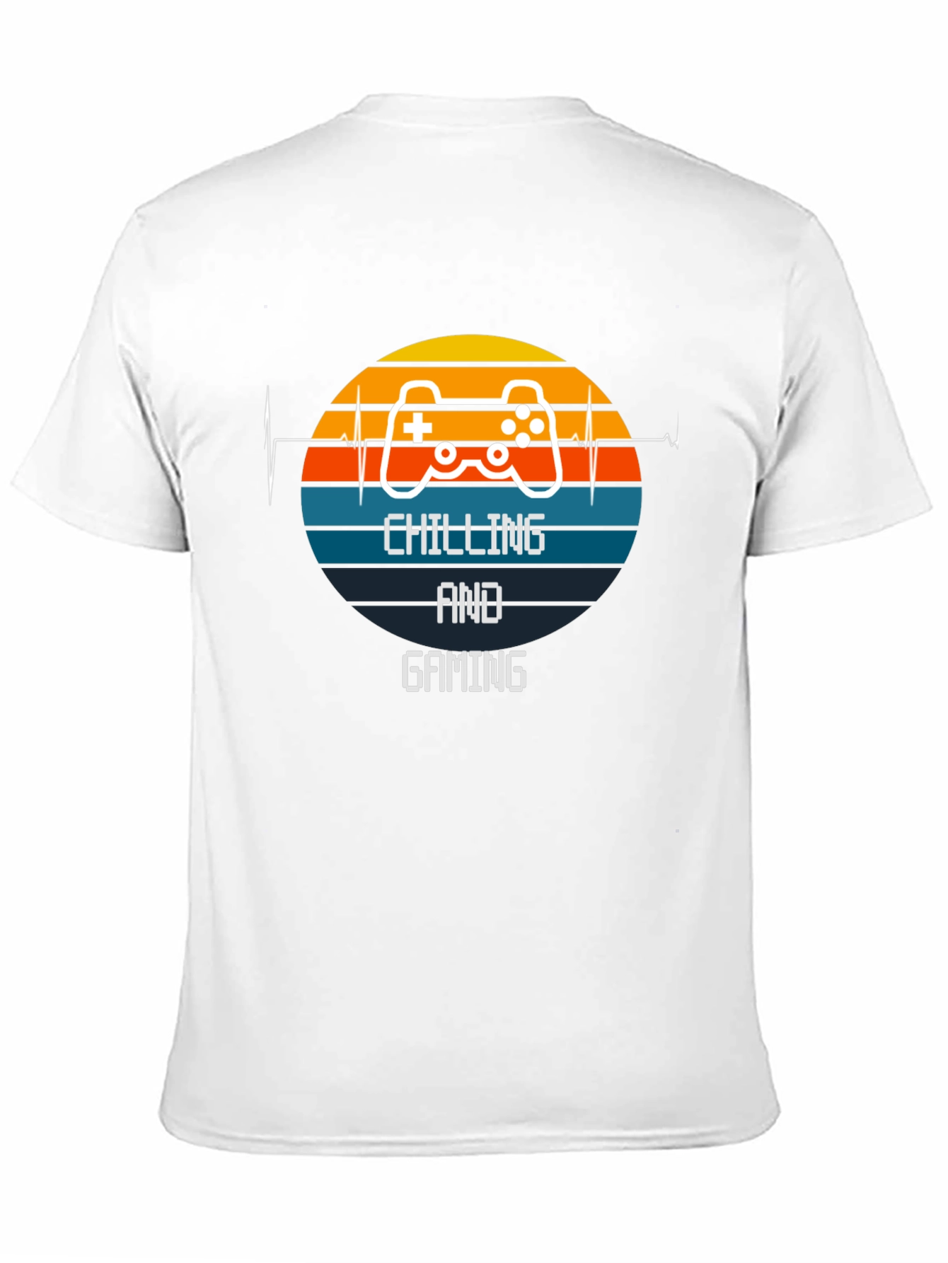 Chilling and Gaming Graphic Tee