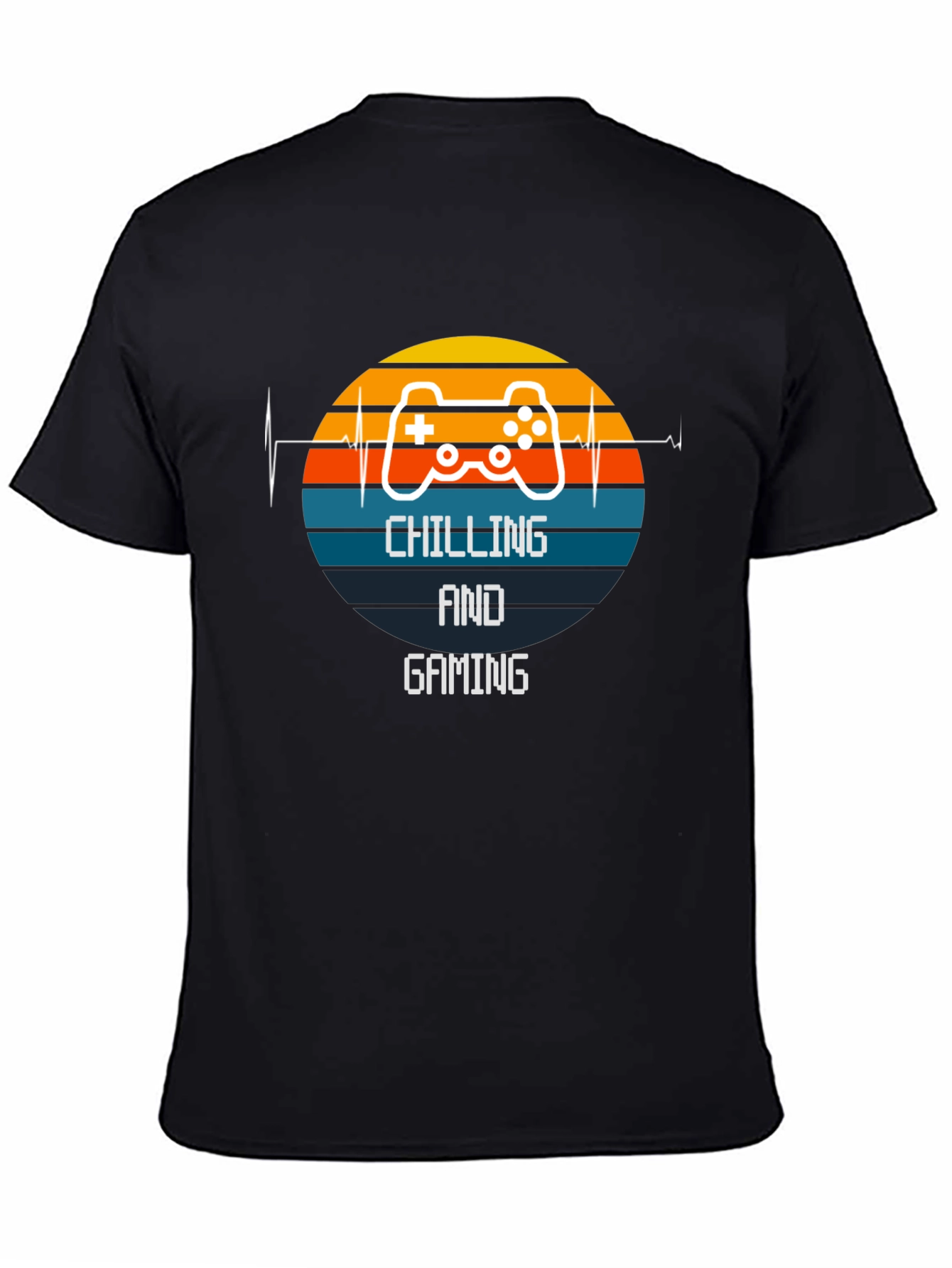 Chilling and Gaming Graphic Tee