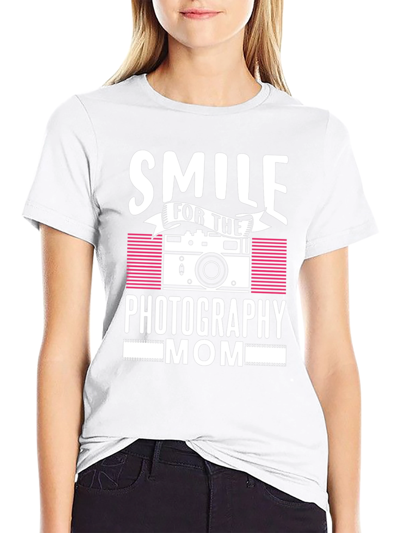 Smile Photography Mom Graphic Tee