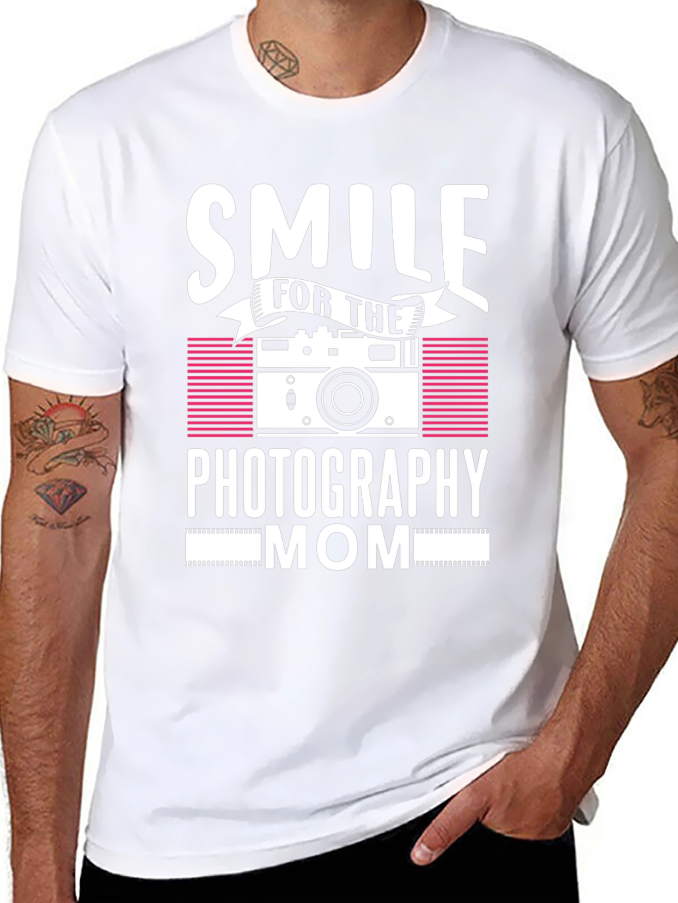 Smile Photography Mom Graphic Tee